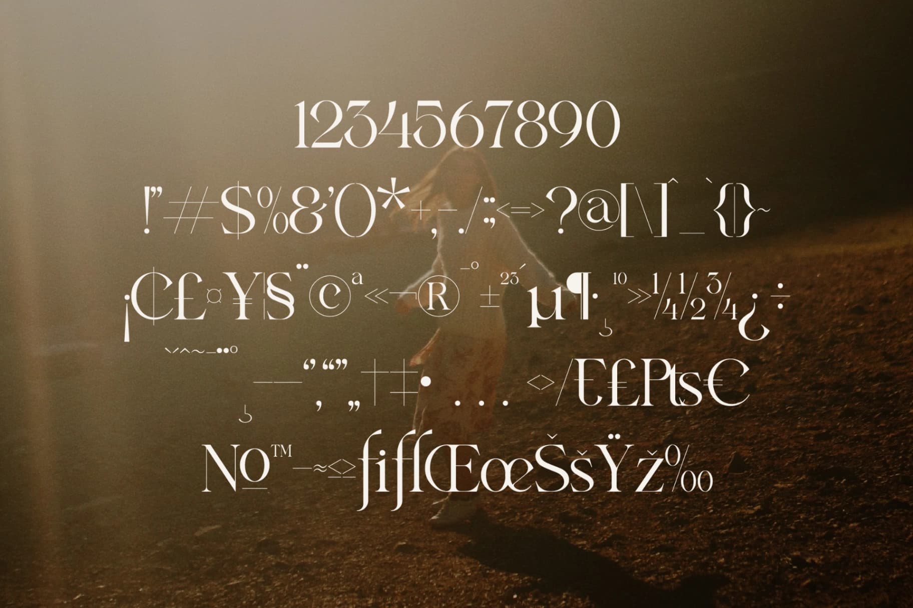 Preview 13 for Wargika - Modern Stylish Serif Font