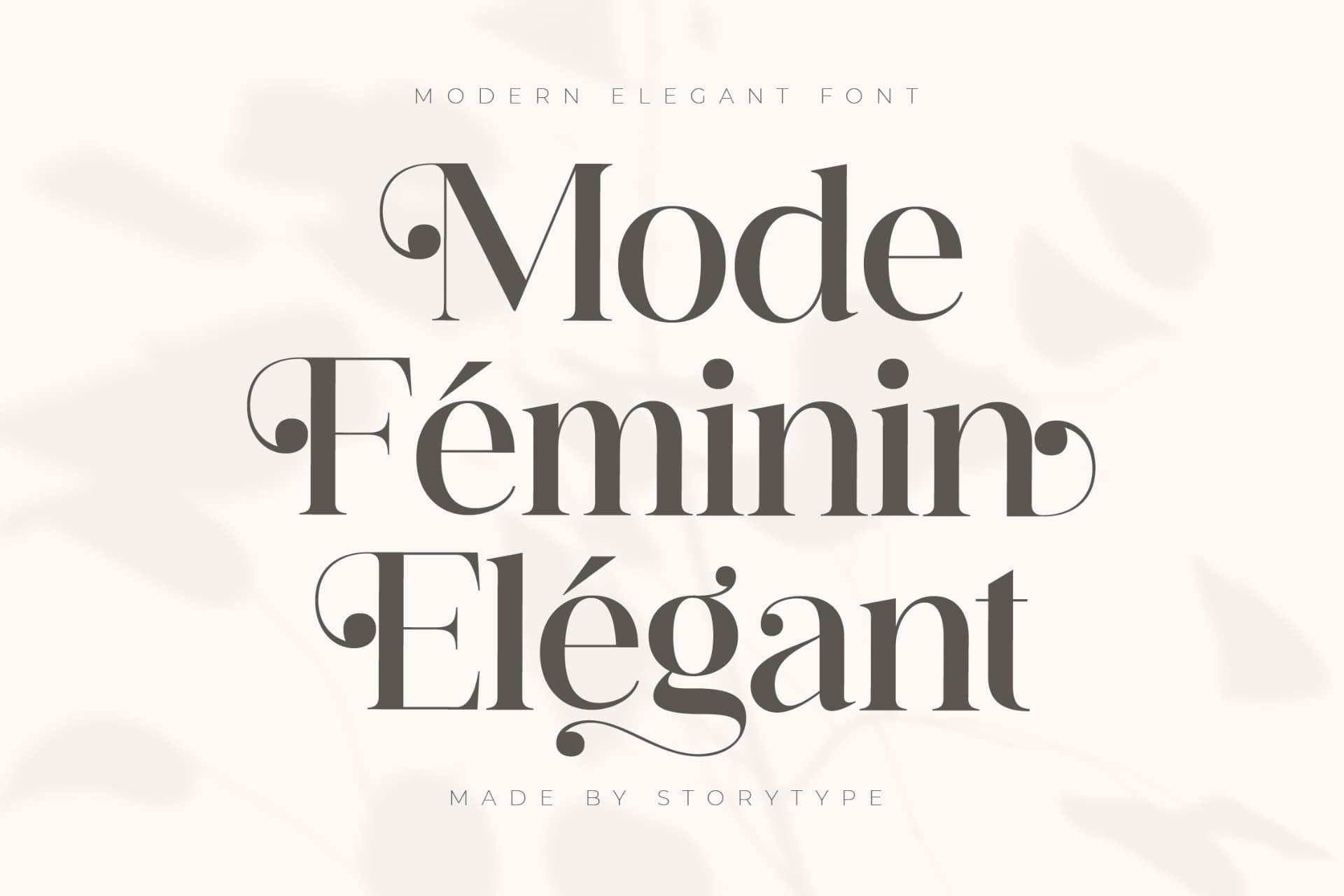 Preview 2 for Hergika - Modern Elegan Serif Font