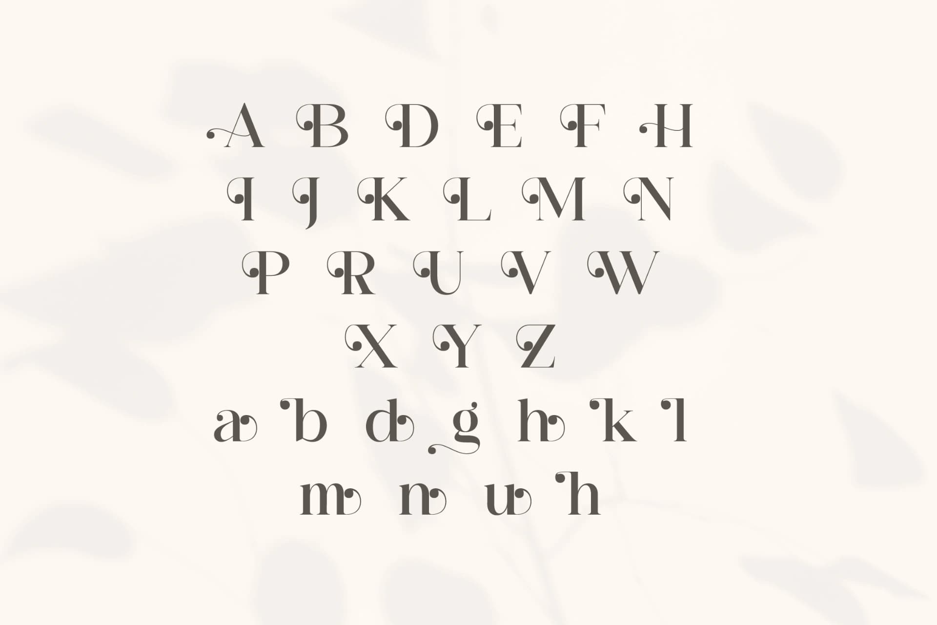 Preview 12 for Hergika - Modern Elegan Serif Font