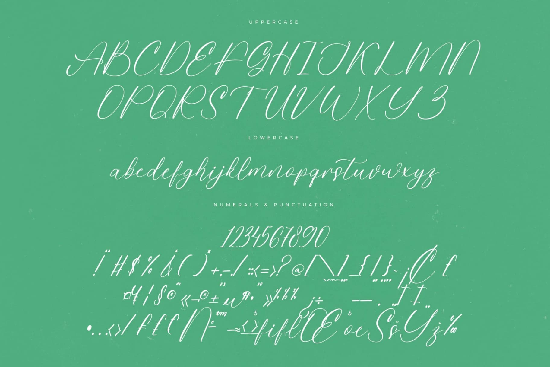 Preview 13 for Sweetys Tasteria – Modern Freestyle Font