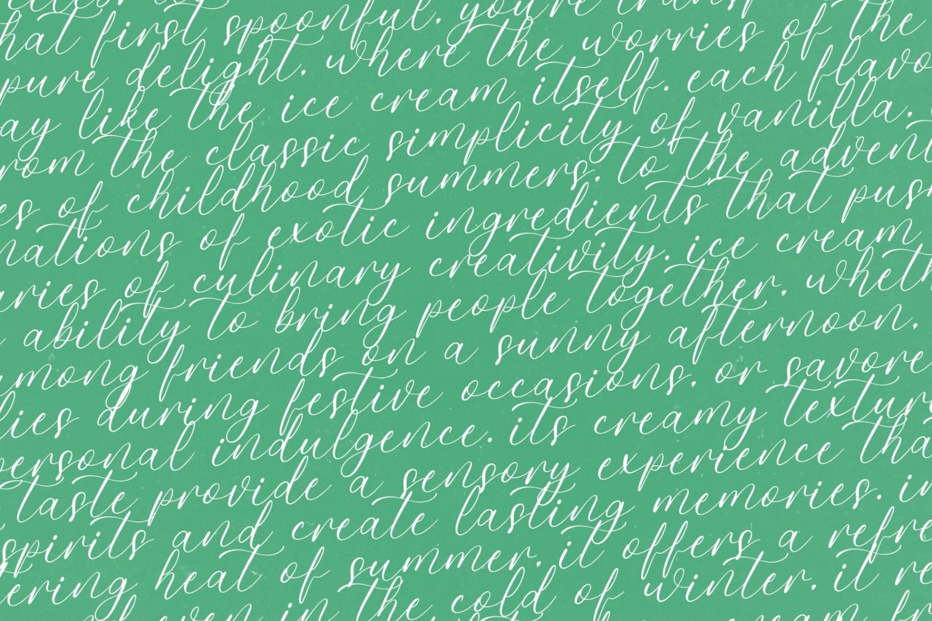 Preview 10 for Sweetys Tasteria – Modern Freestyle Font