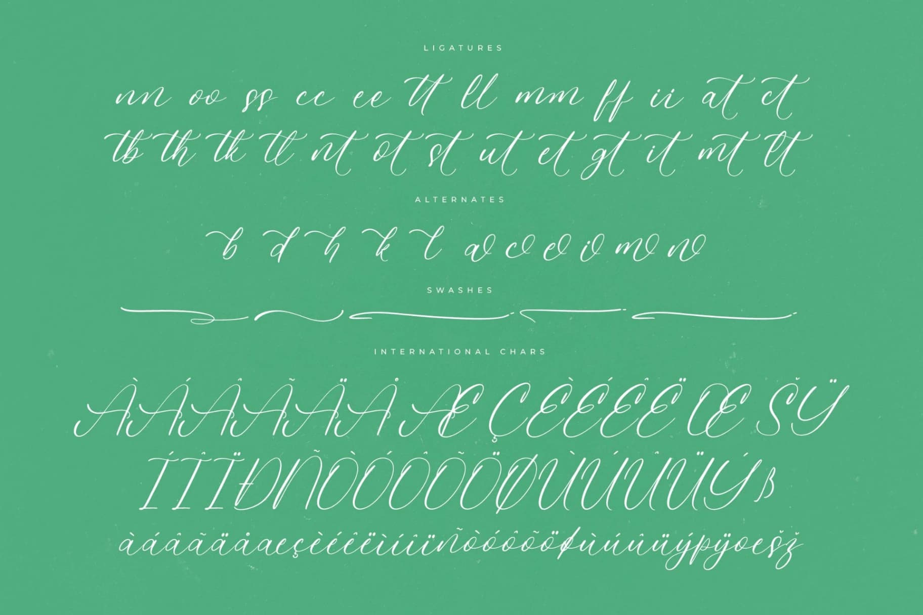 Preview 14 for Sweetys Tasteria – Modern Freestyle Font