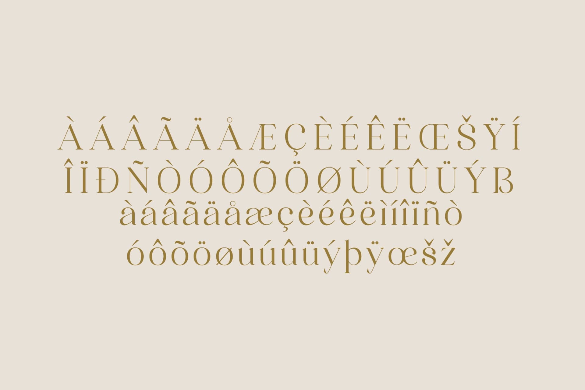 Preview 14 for Quahon - Modern Stylish Font