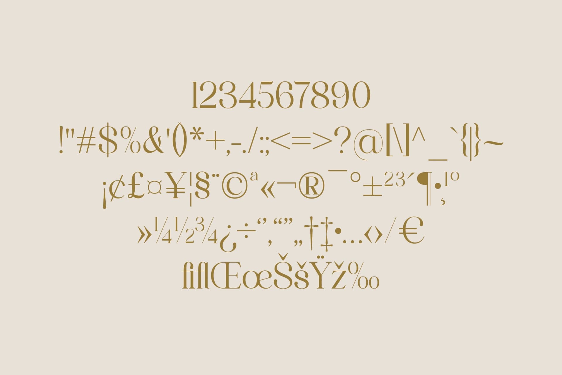 Preview 13 for Quahon - Modern Stylish Font