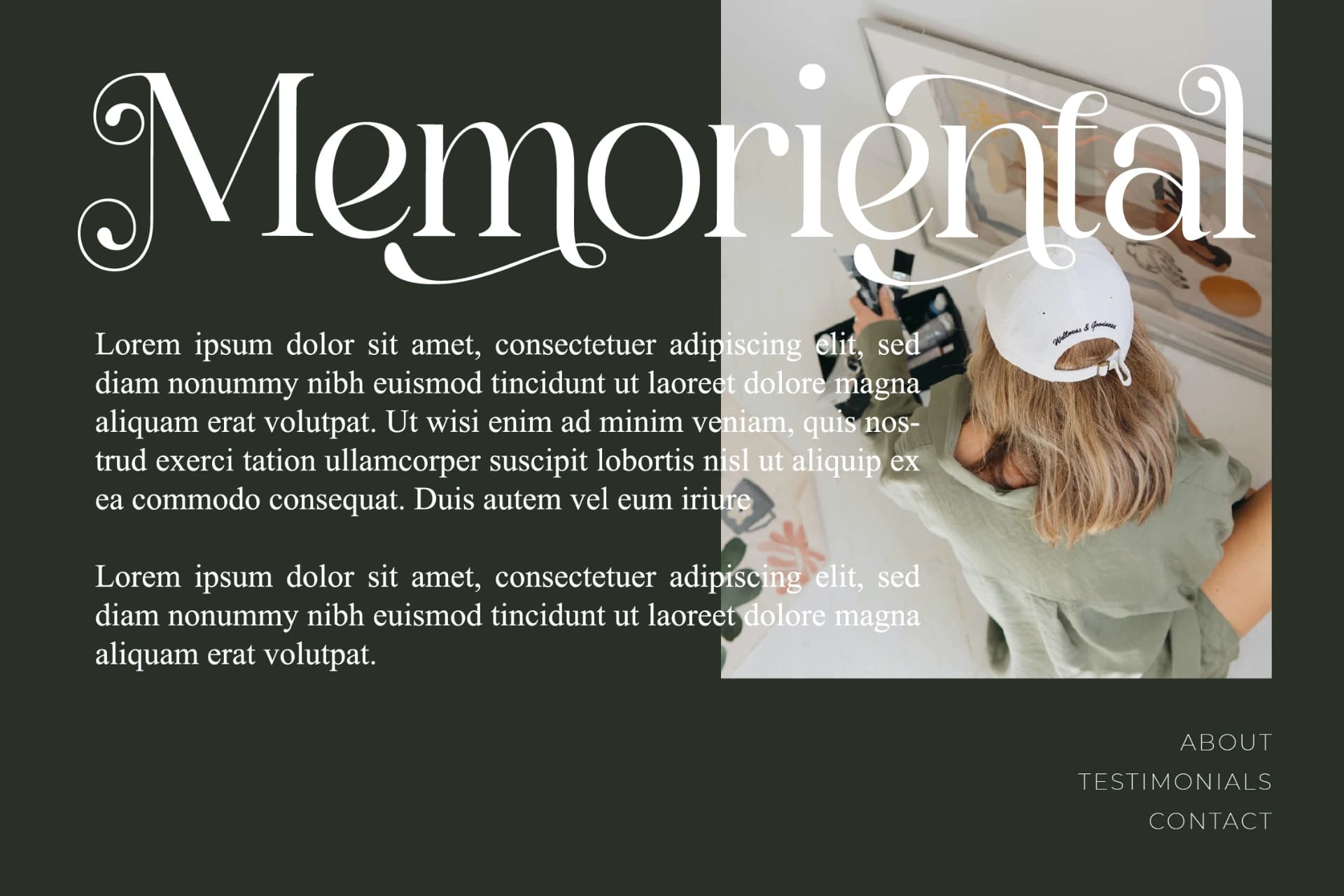 Preview 9 for Marllgon - Stylish Serif Font
