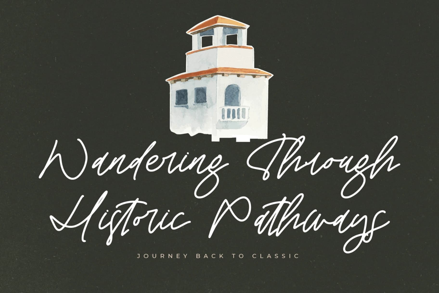 Preview 6 for Travelast Wander – Monoline Signature Script