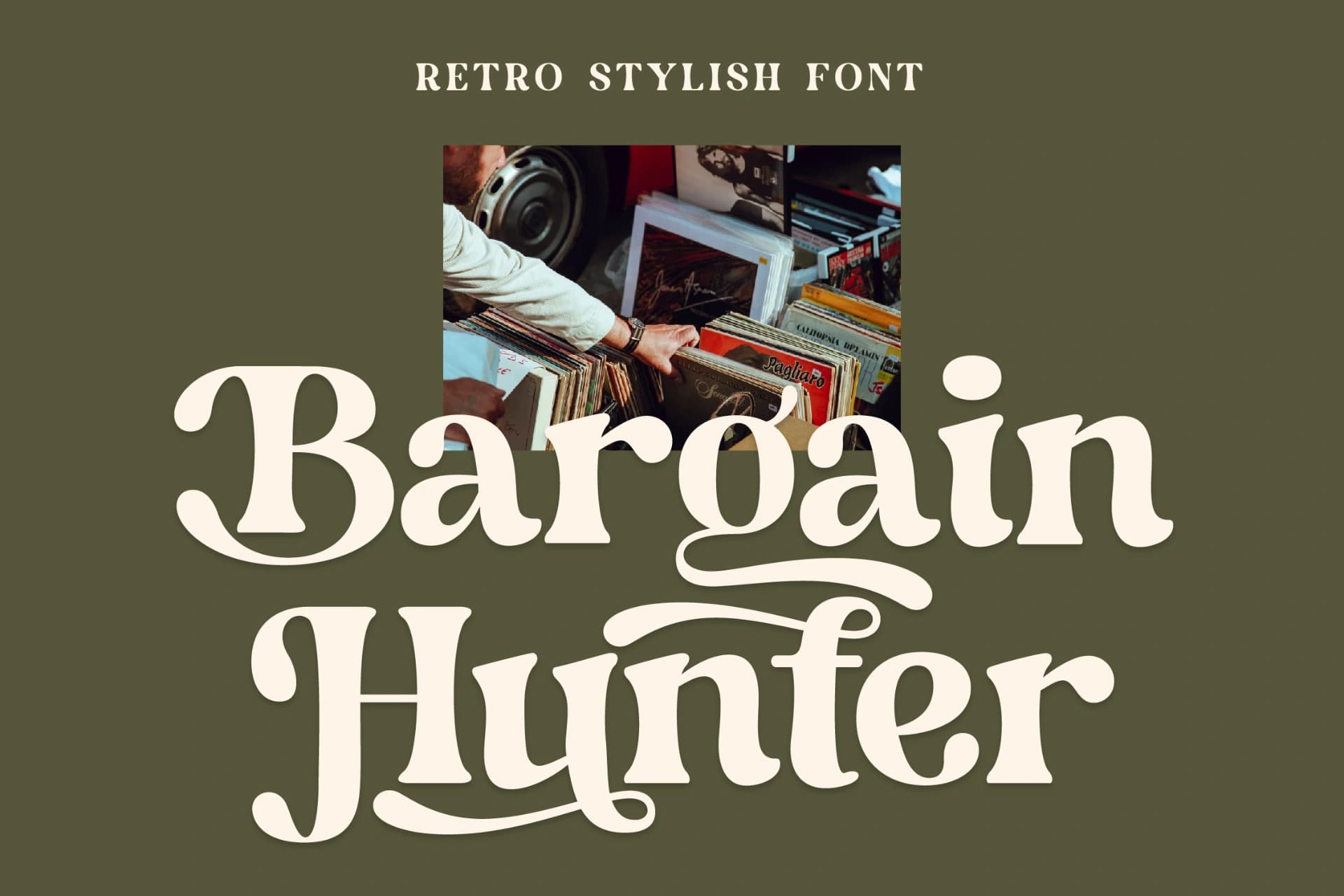 Preview 8 for Bagrile - Retro Stylish Font