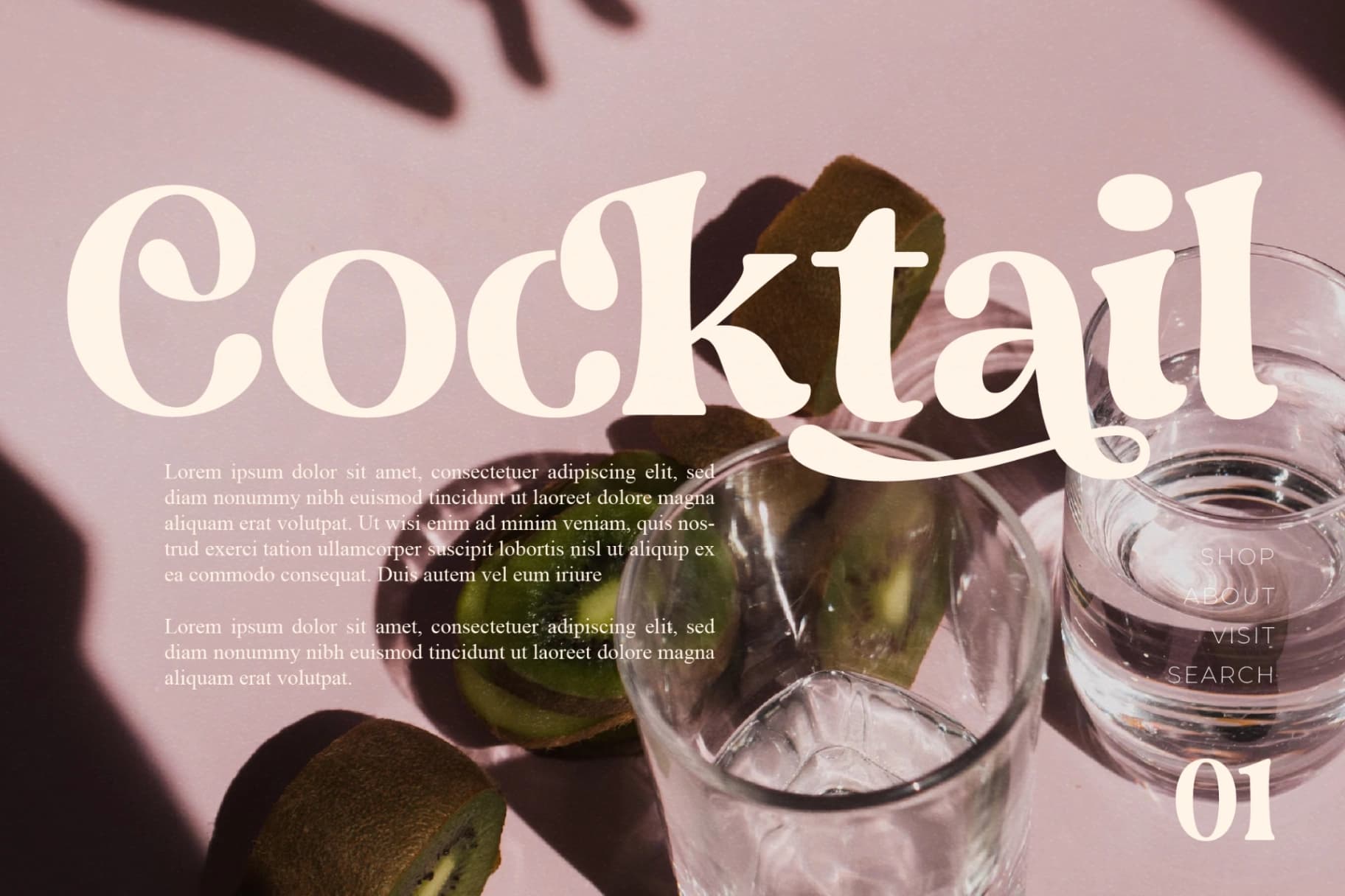 Preview 6 for Bagrile - Retro Stylish Font