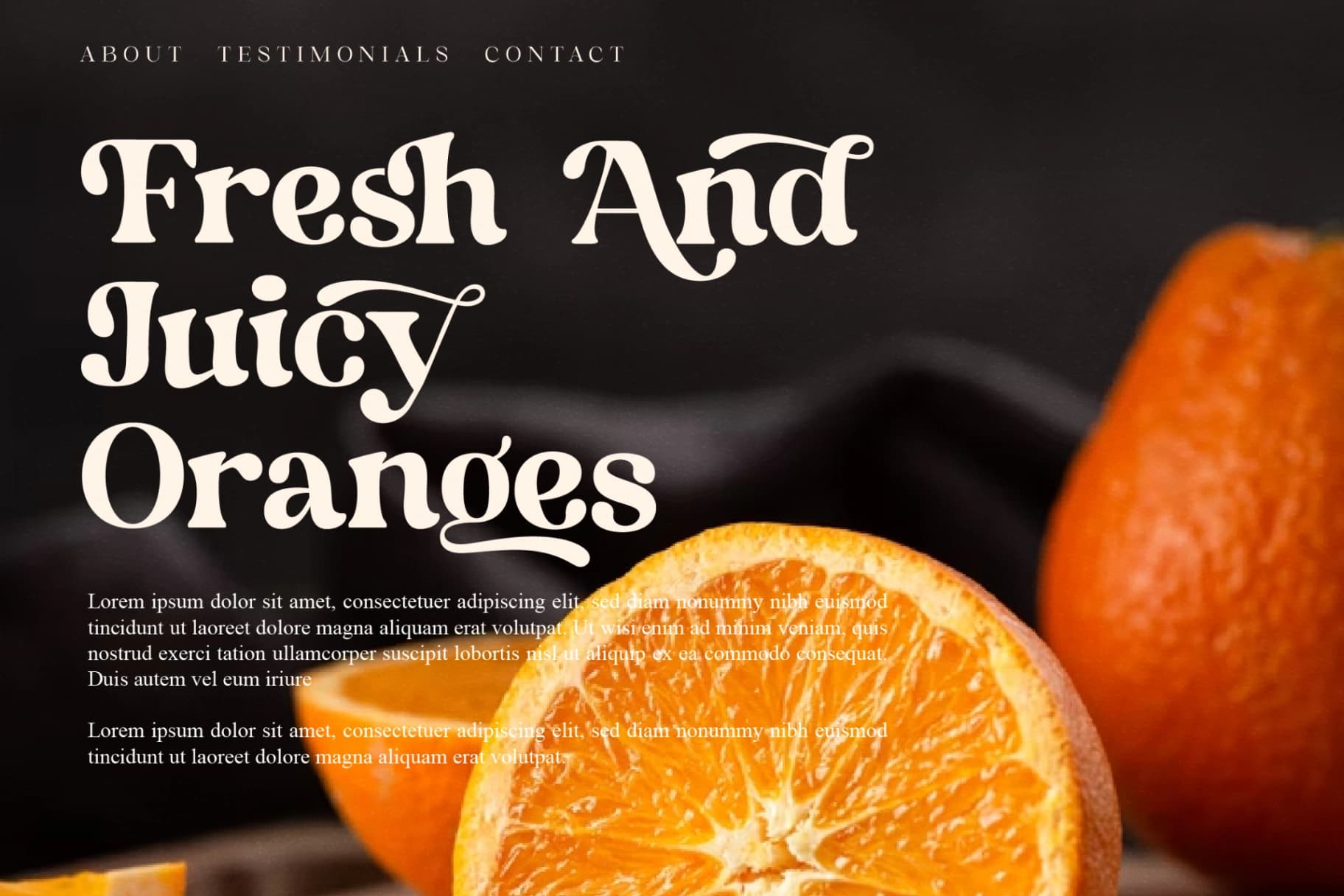 Preview 3 for Bagrile - Retro Stylish Font
