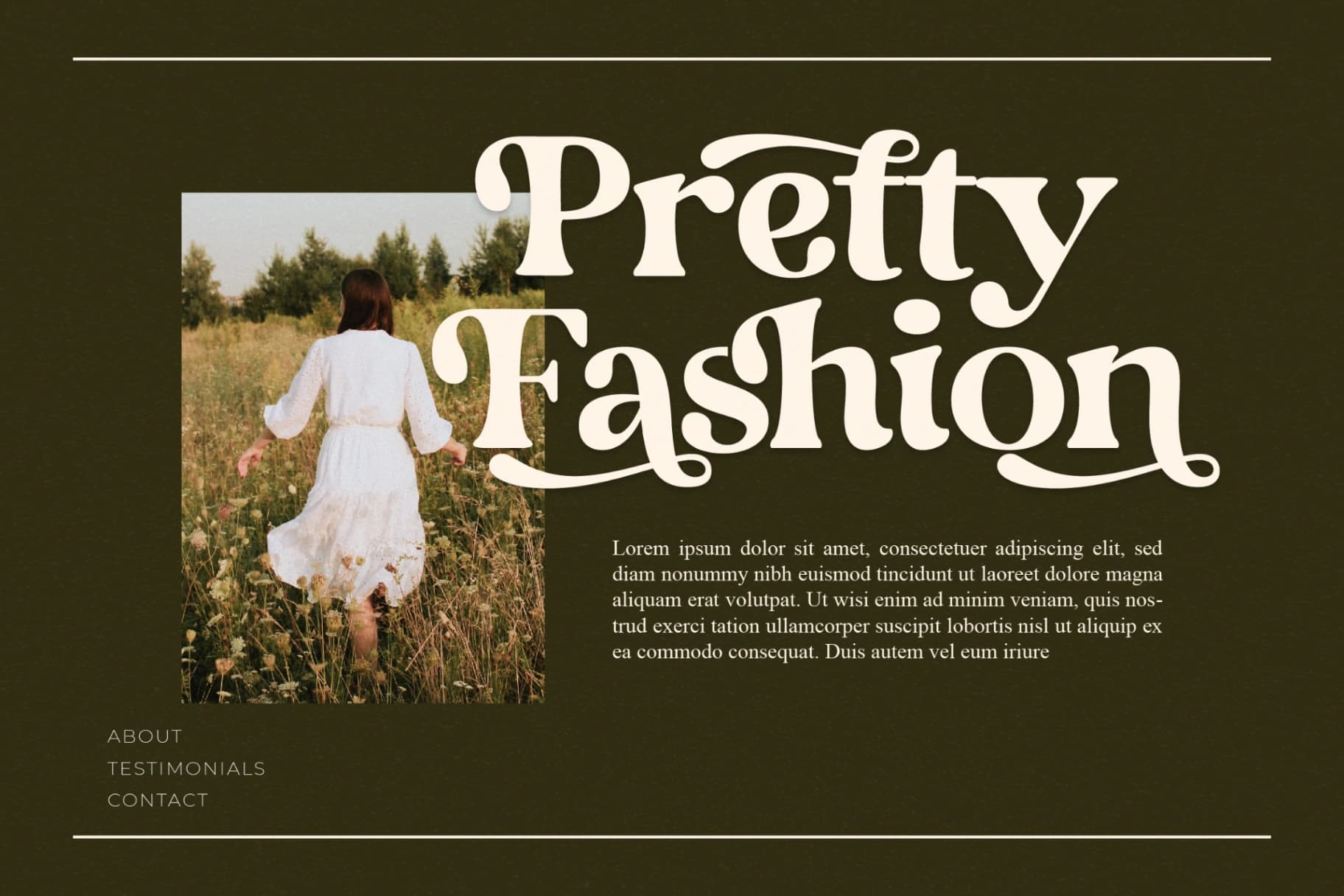 Preview 7 for Bagrile - Retro Stylish Font