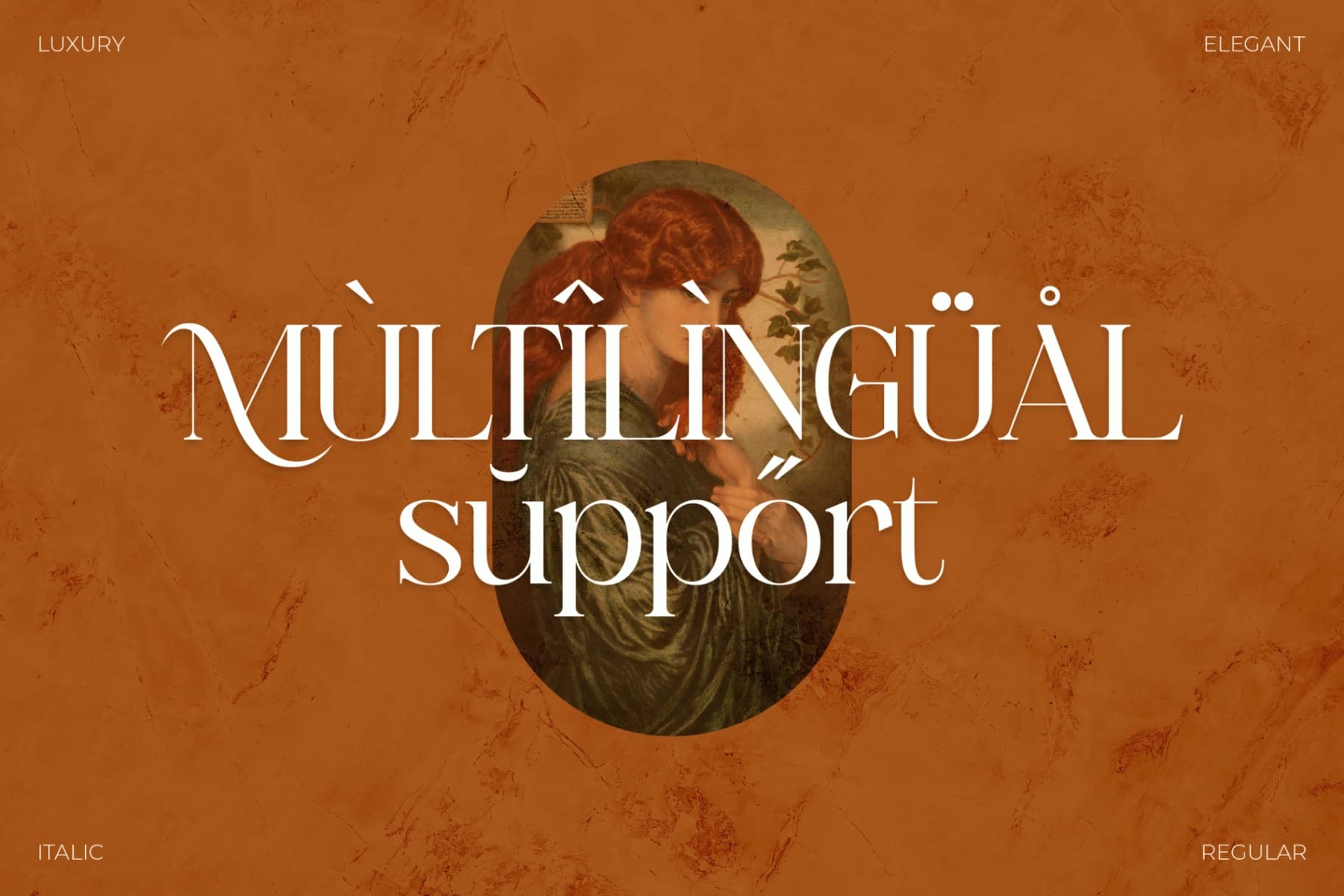 Preview 10 for Meladu Rose - Stylish Serif Font