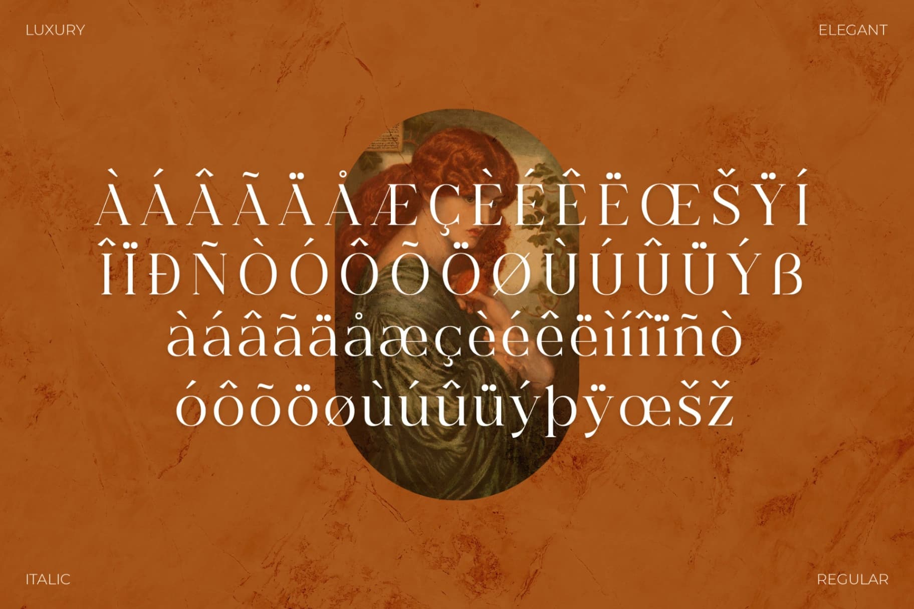 Preview 14 for Meladu Rose - Stylish Serif Font