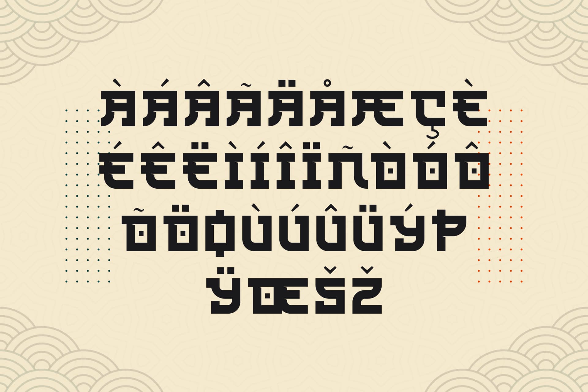 Preview 14 for Rijaya Konoha - Japanese Display Font