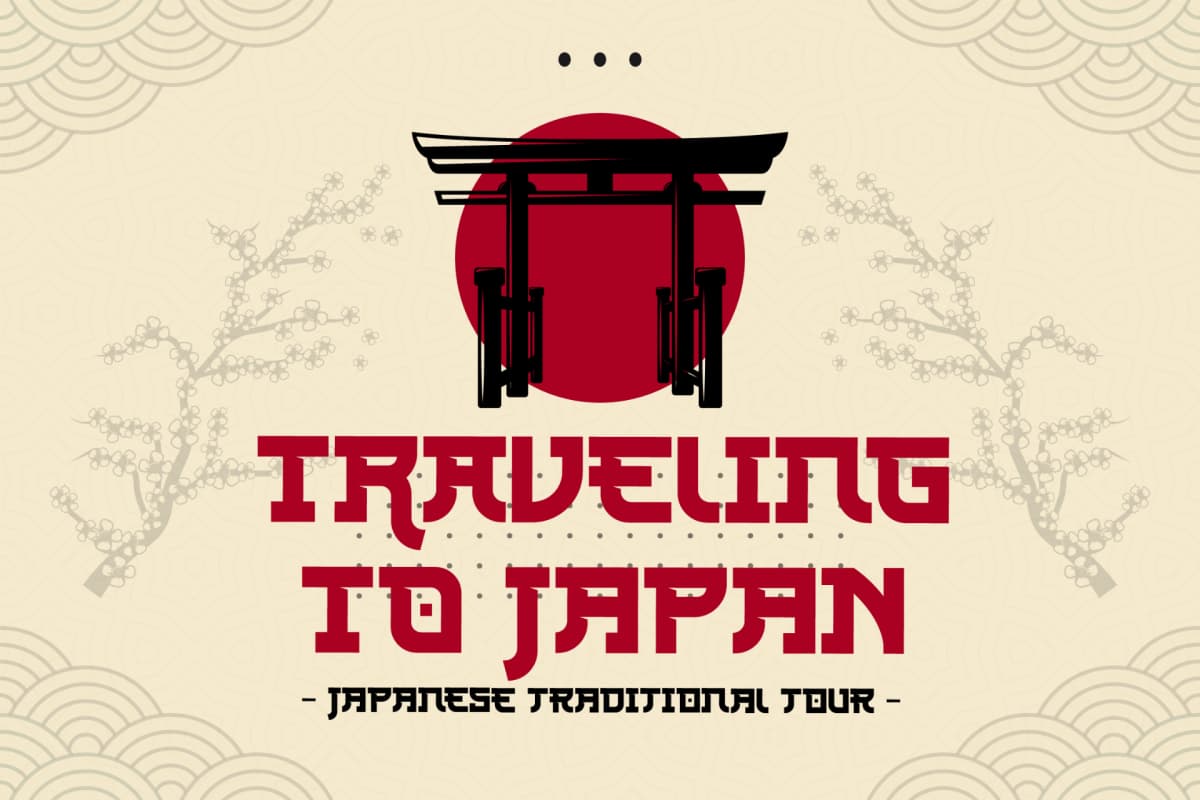 Rijaya Konoha - Japanese Display Font font preview 7