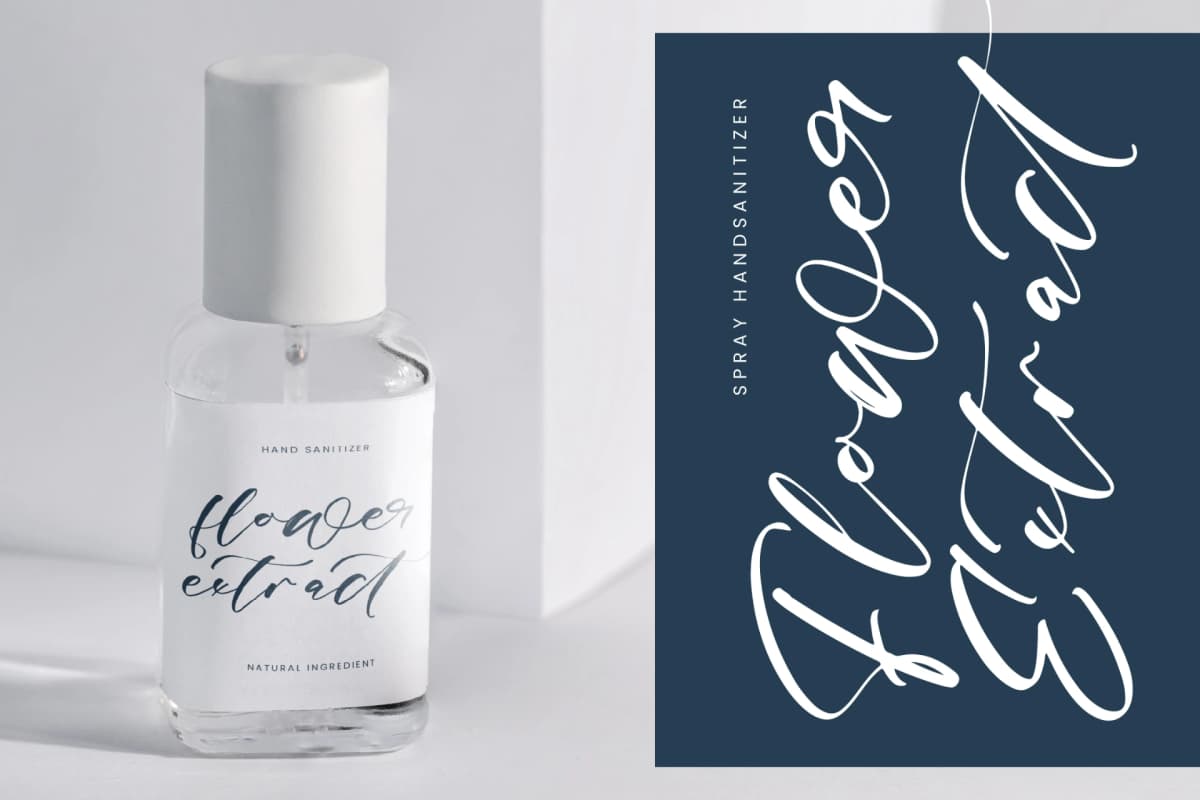 Preview 6 for Magnotus Bractea – Beautiful Script Font
