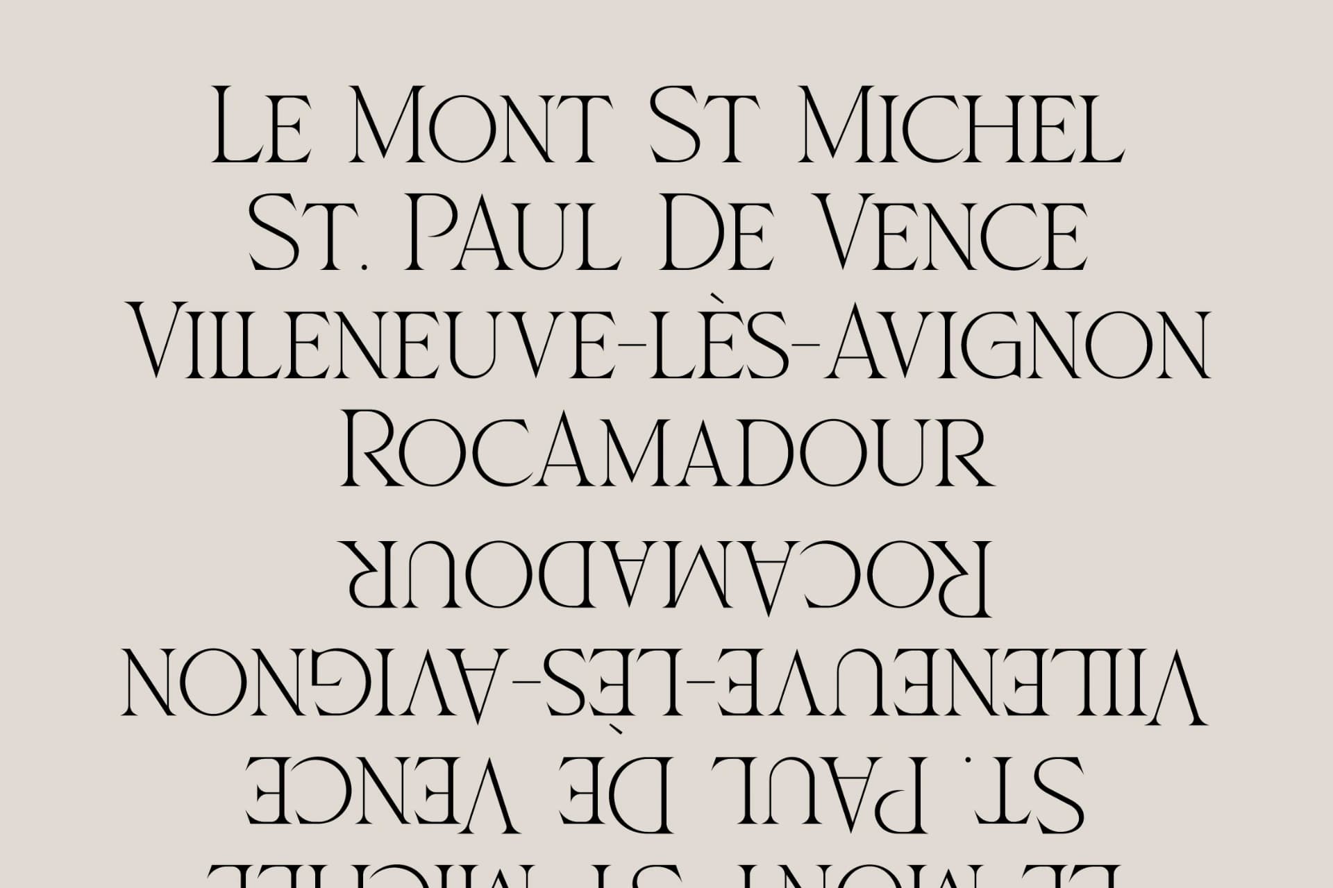 Preview 5 for Crealen - Stylish Serif Font