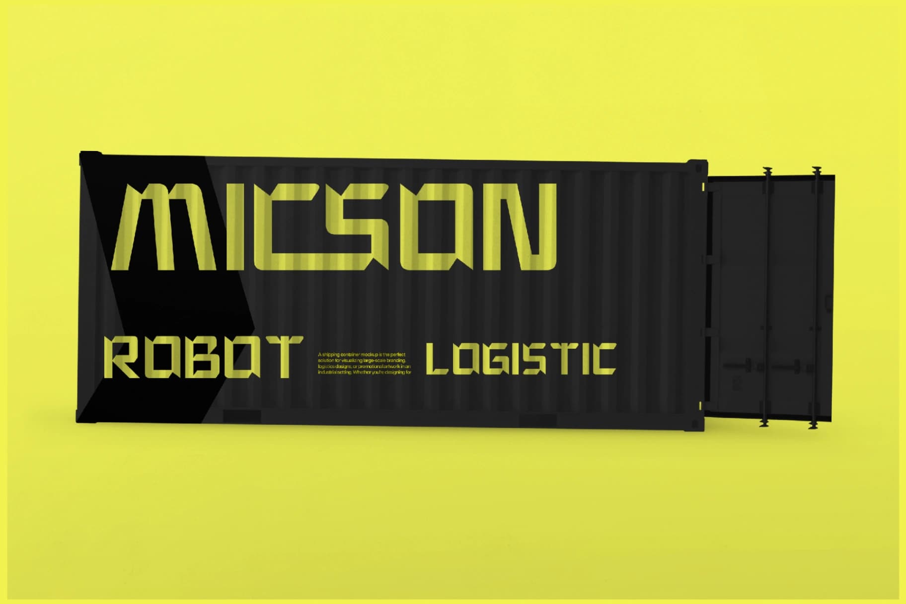 Preview 2 for Gofay Micsoty - Futuristic Sporty Font