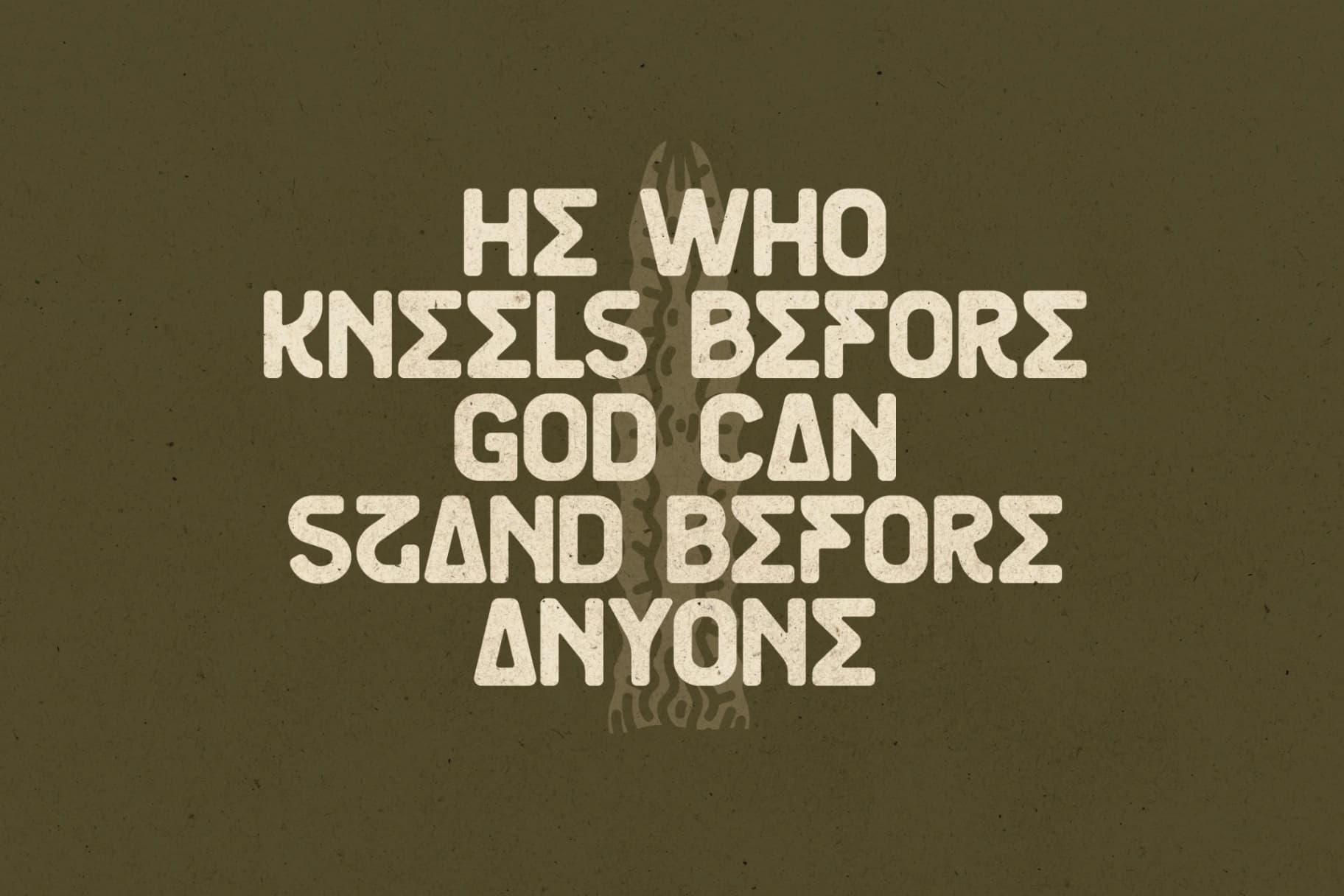 Preview 2 for Jabregor - Vintage Display Font