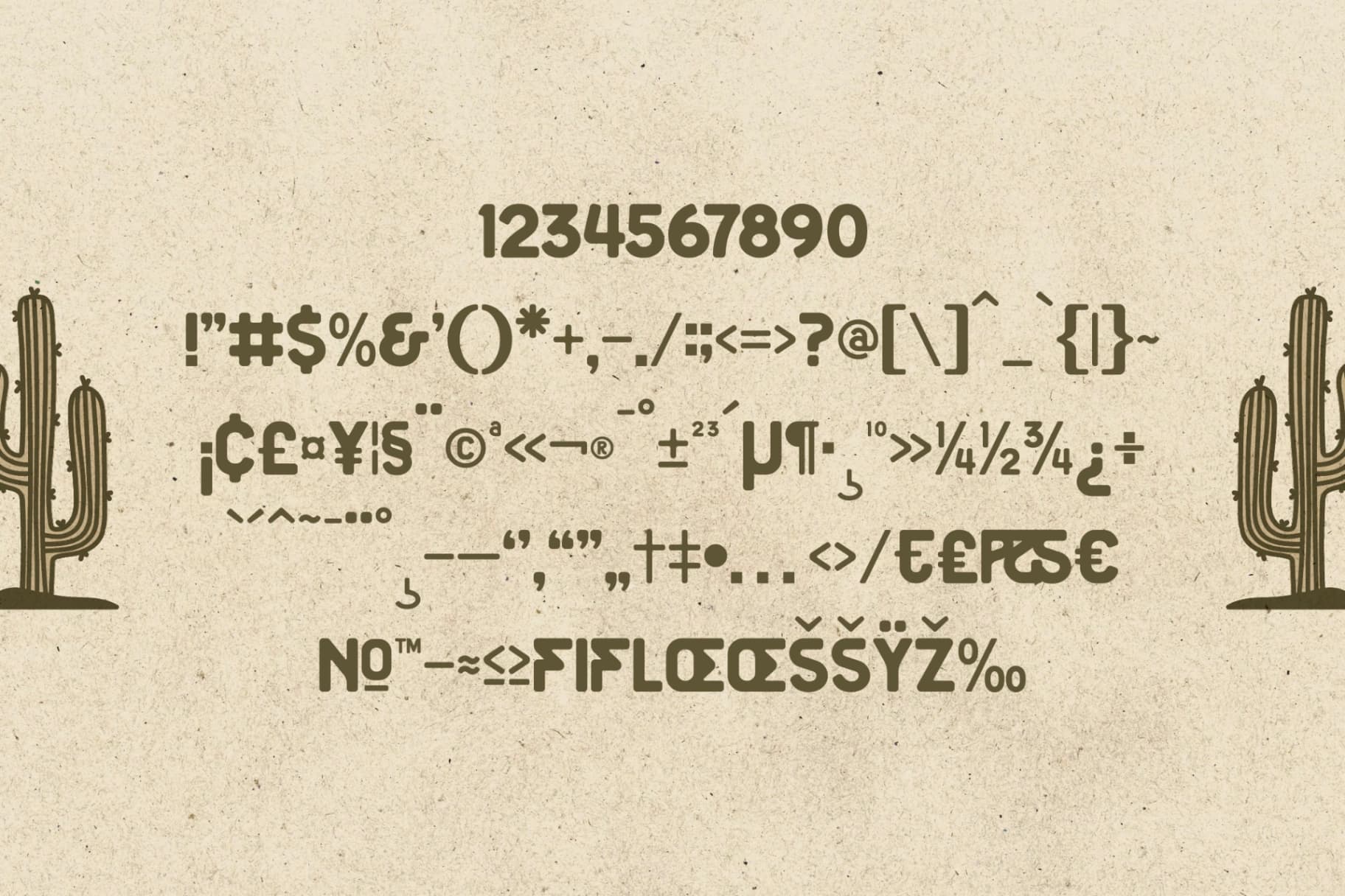 Preview 13 for Jabregor - Vintage Display Font