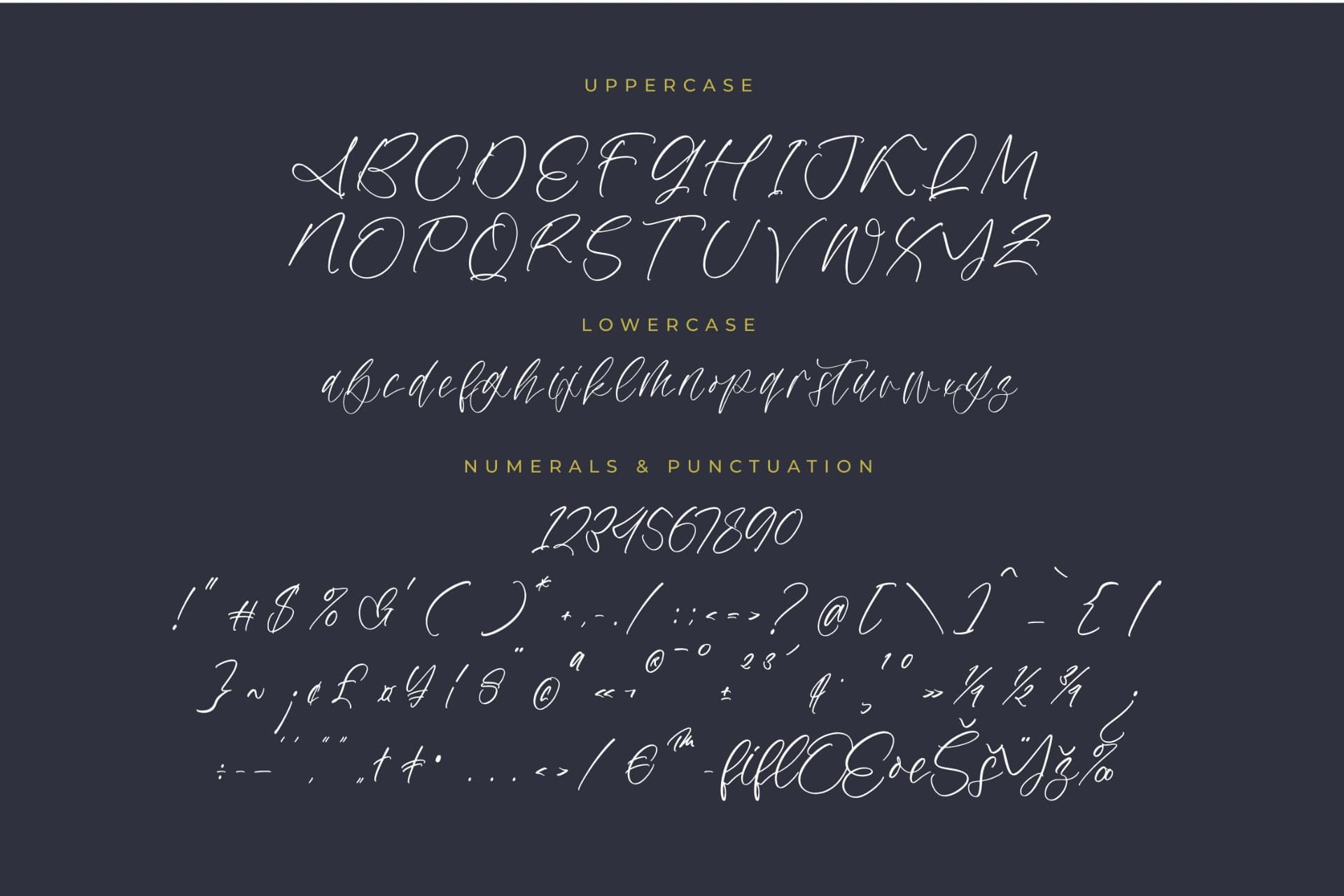 Preview 13 for Jasmine Angeloni – Beautiful Script Font