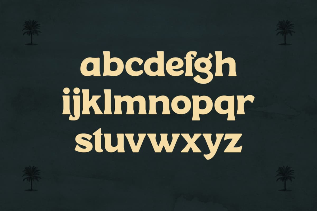 Manbort - Vintage Serif Typeface font preview 12