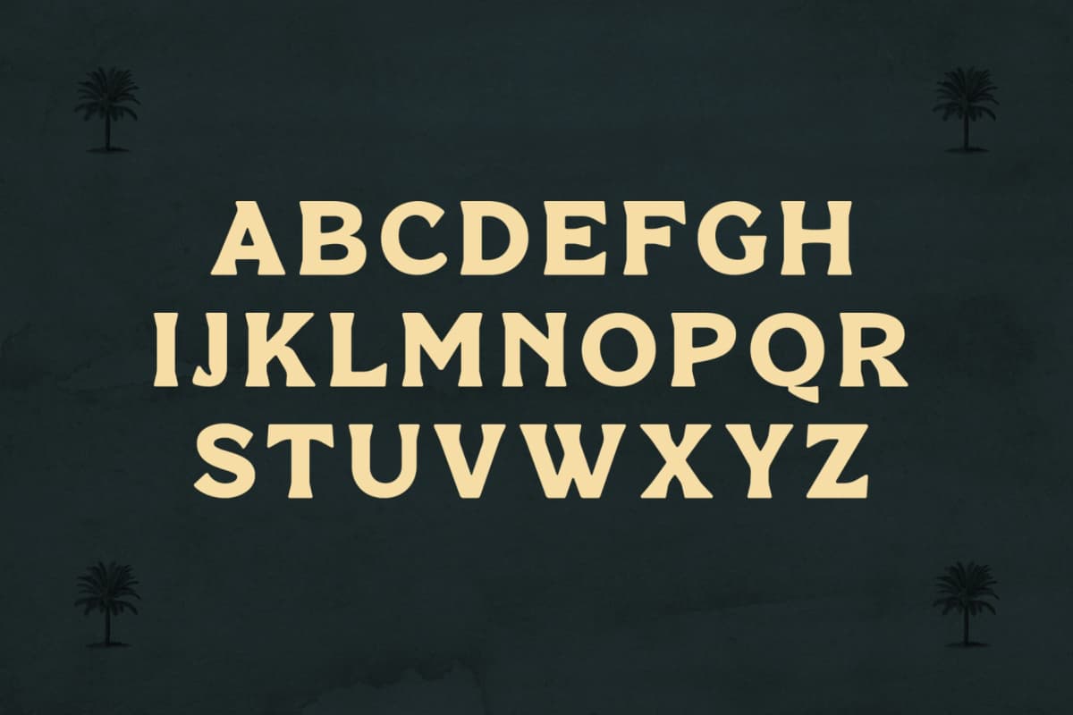 Manbort - Vintage Serif Typeface font preview 11