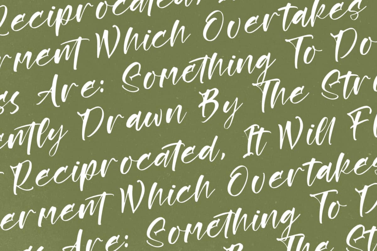 Preview 9 for Rustling Kingdom – Modern Script Font