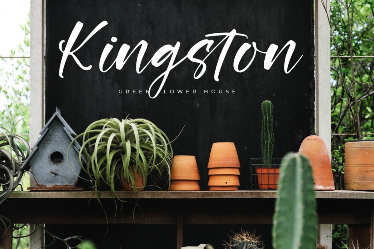 Preview 4 for Rustling Kingdom – Modern Script Font