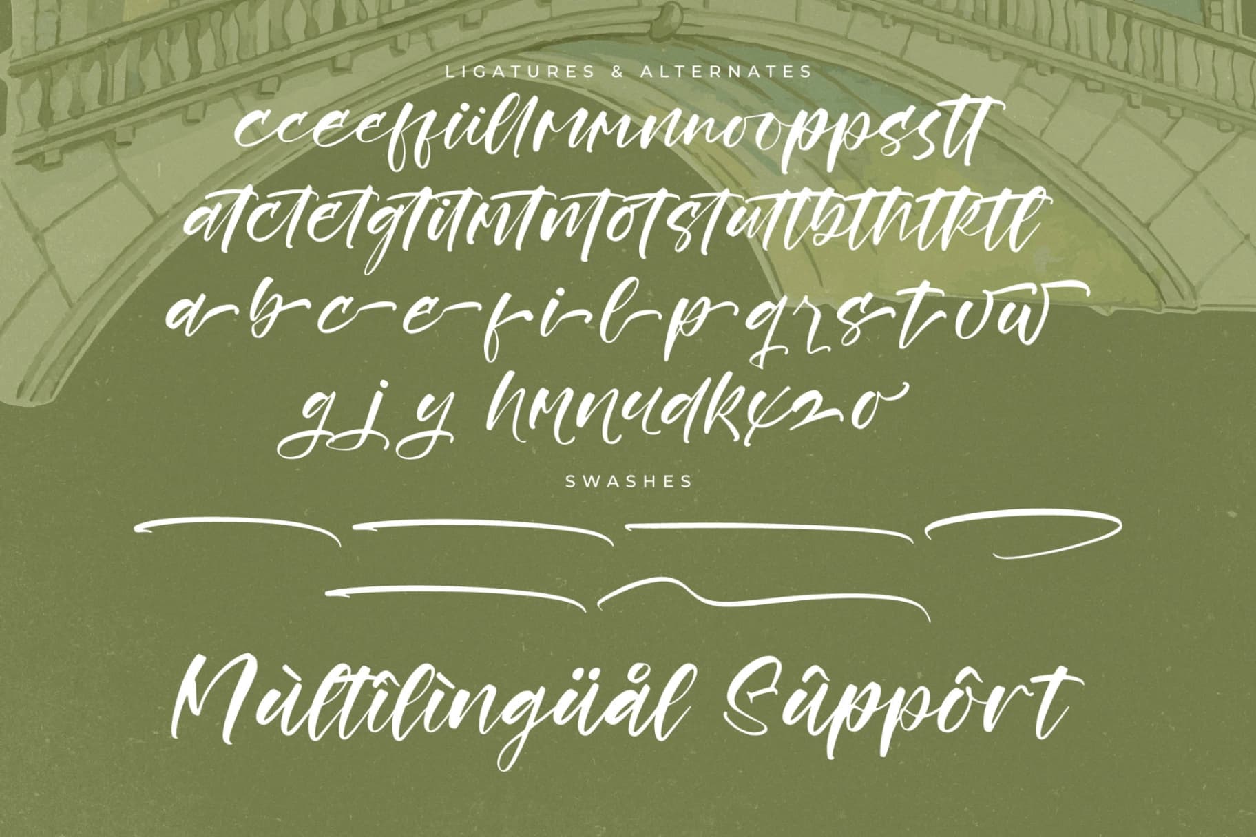 Preview 14 for Rustling Kingdom – Modern Script Font