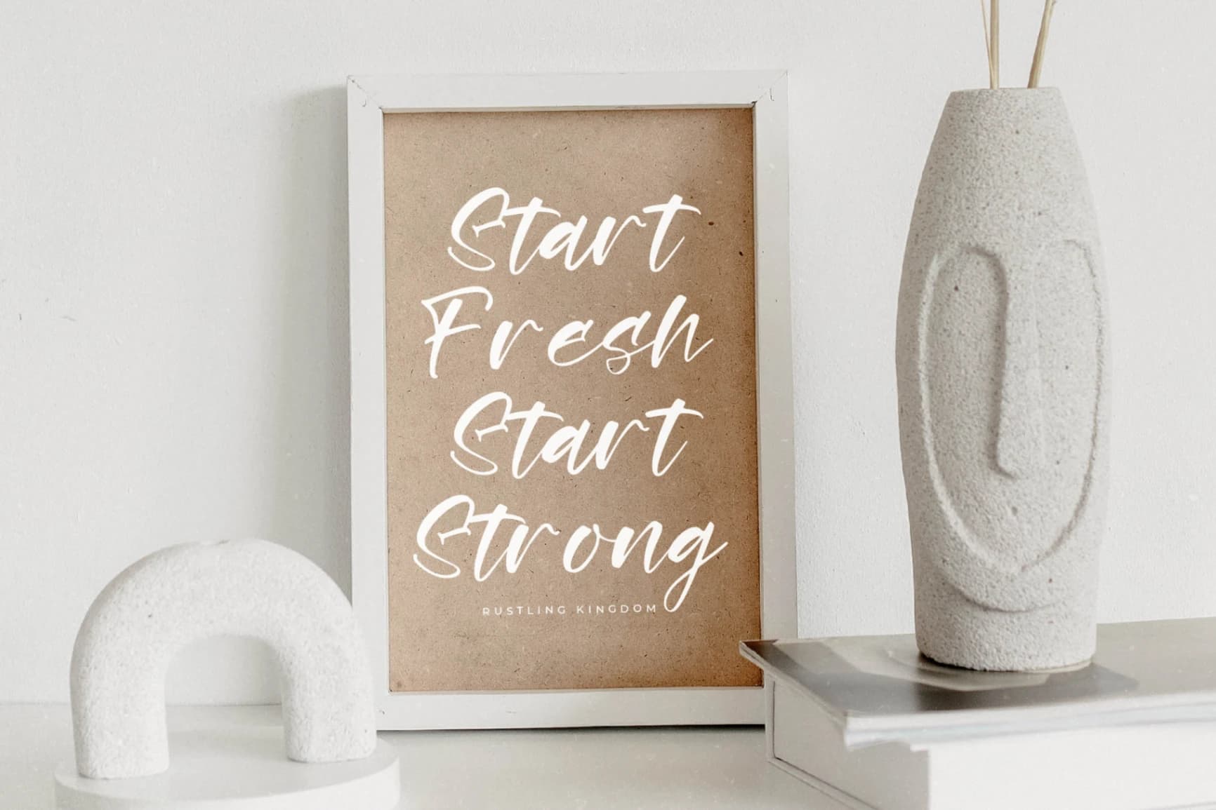 Preview 3 for Rustling Kingdom – Modern Script Font