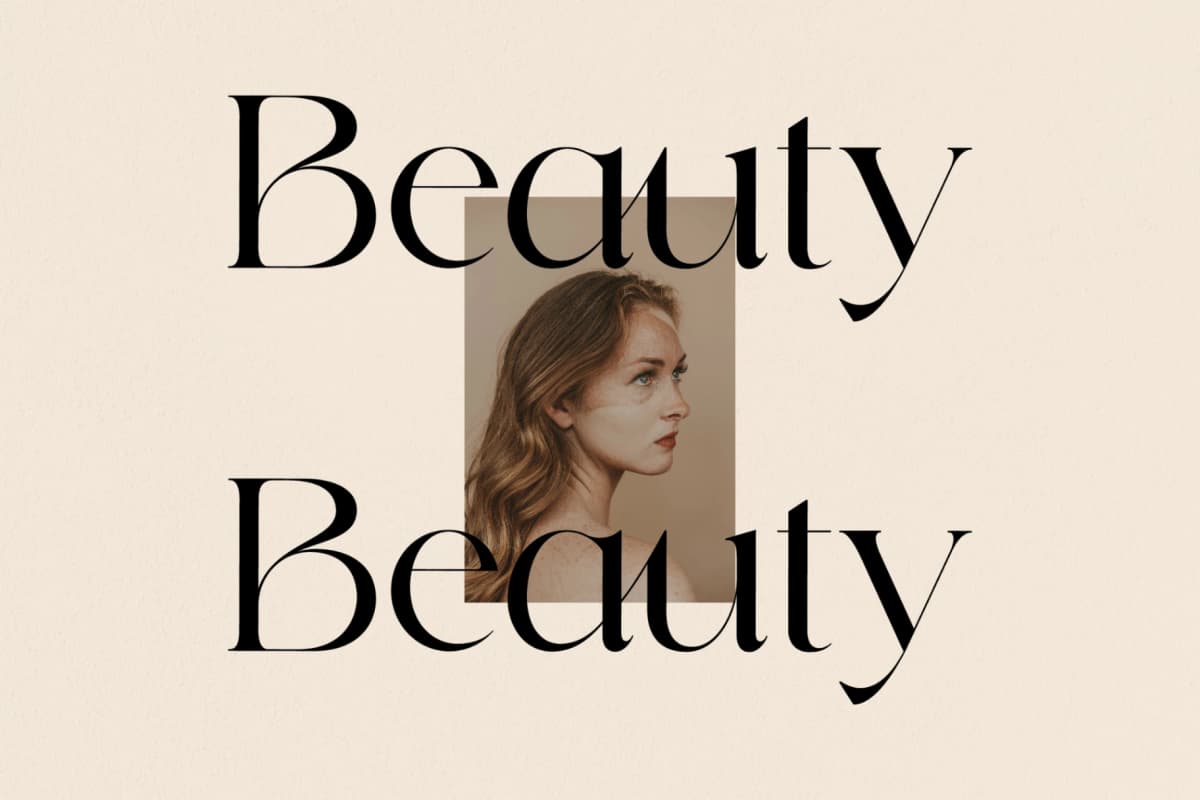 Qeilab - Modern Serif Font font preview 2