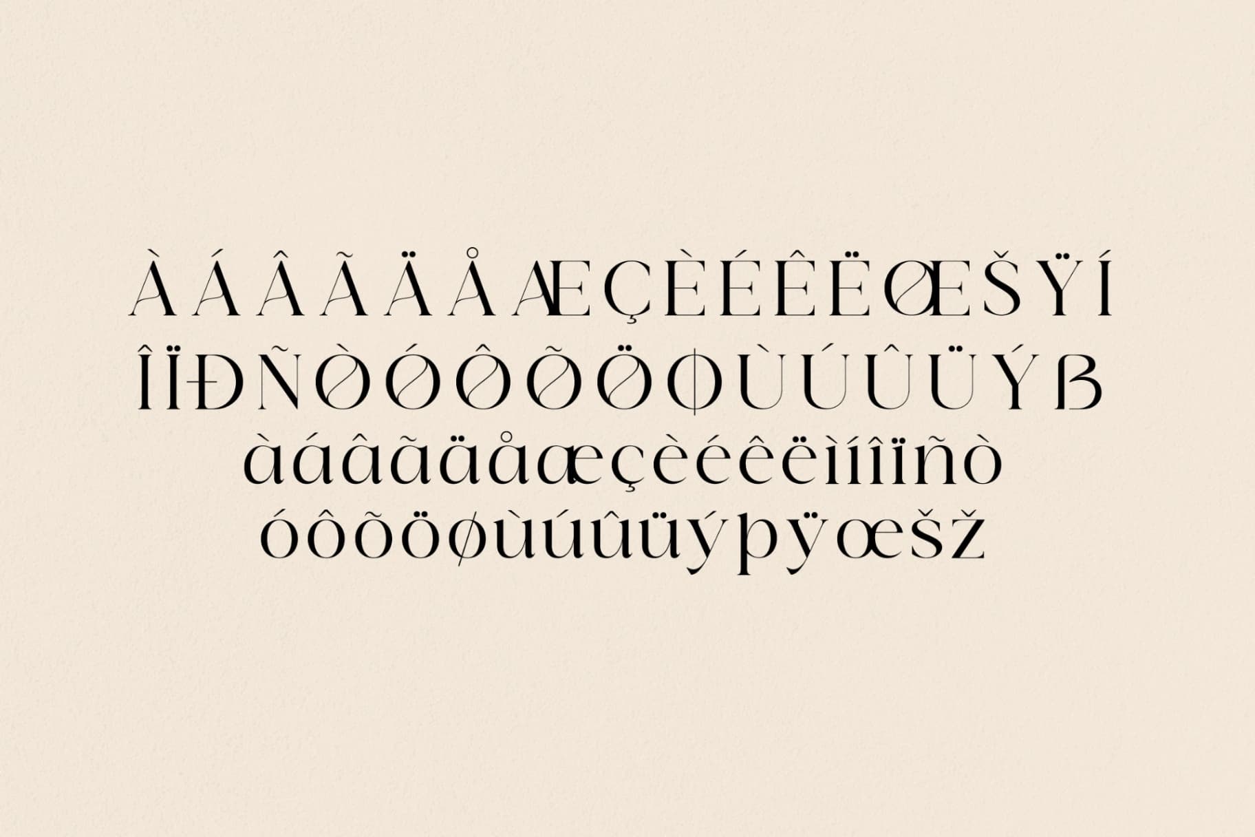 Preview 14 for Qeilab - Modern Serif Font