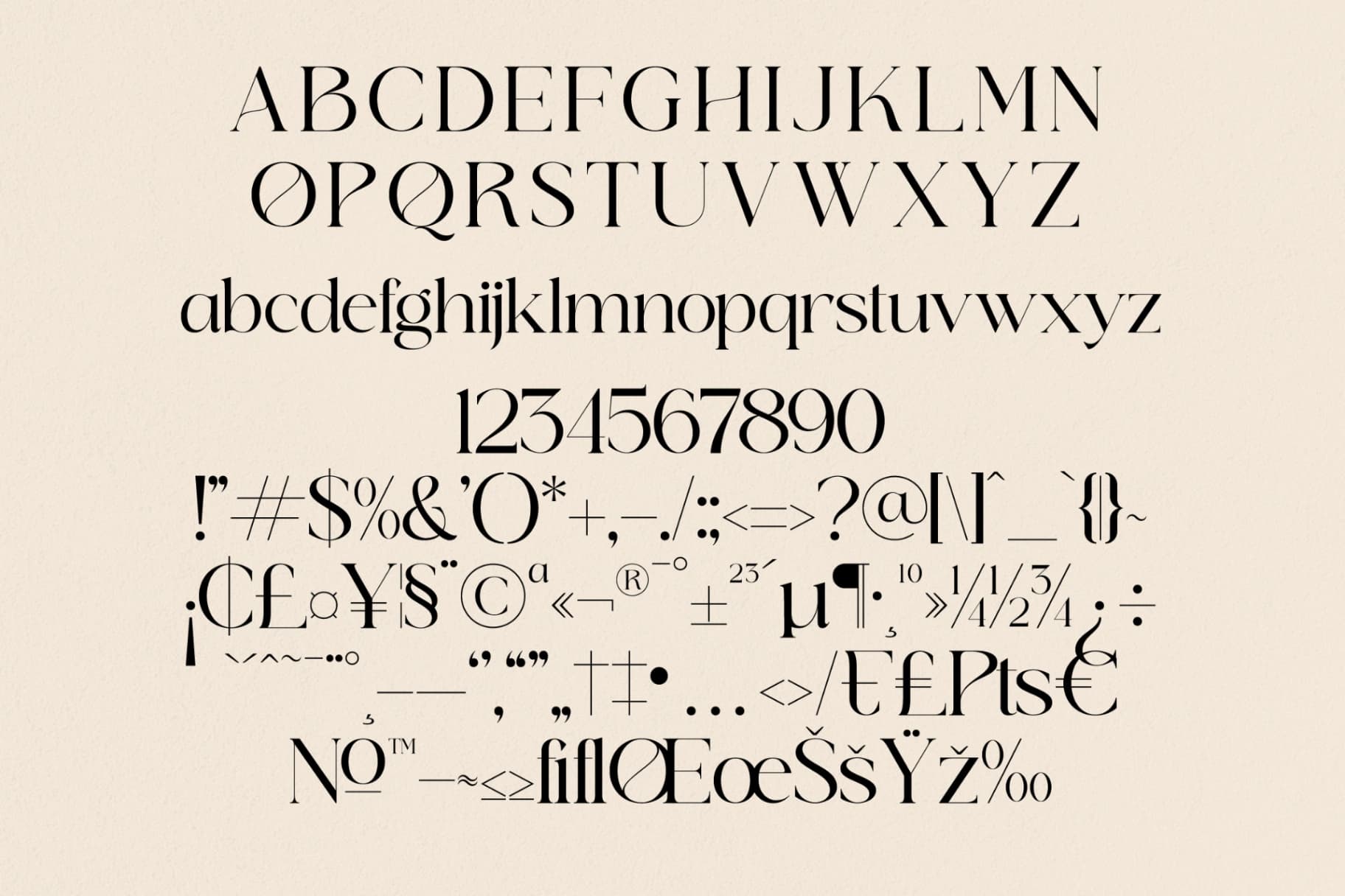Preview 12 for Qeilab - Modern Serif Font