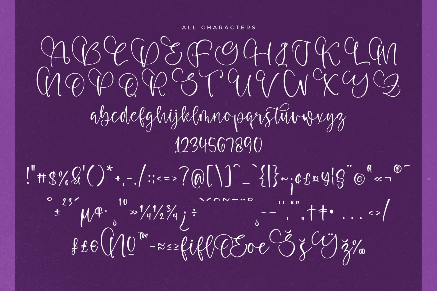 Preview 13 for Marigold Sacred - Handwritten Script Font