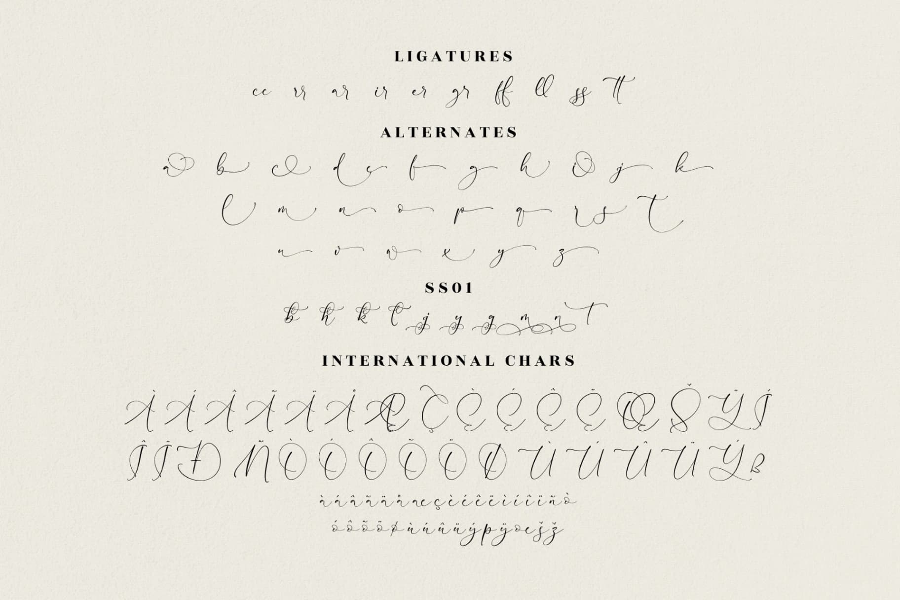 Preview 14 for Magistica Herimattos - Luxury Script Font