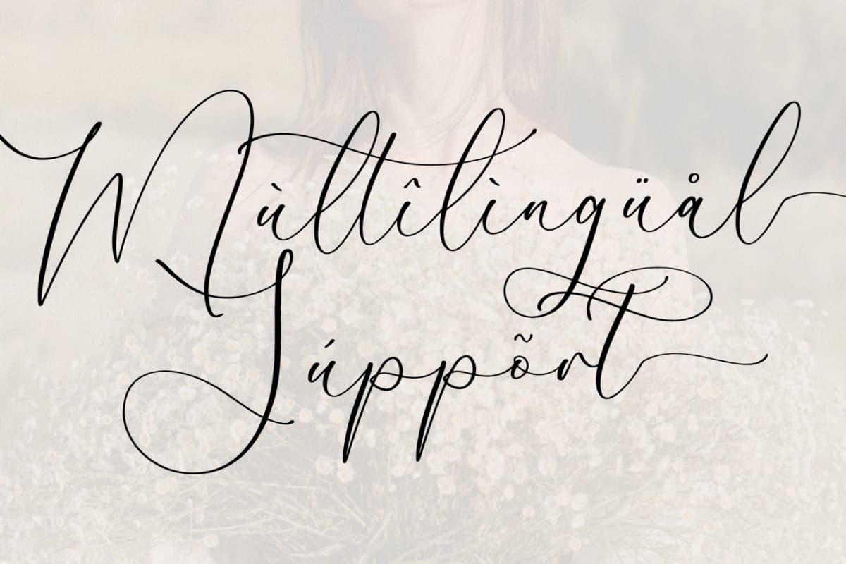 Gutierha Pattery - Luxury Script Font font preview 11