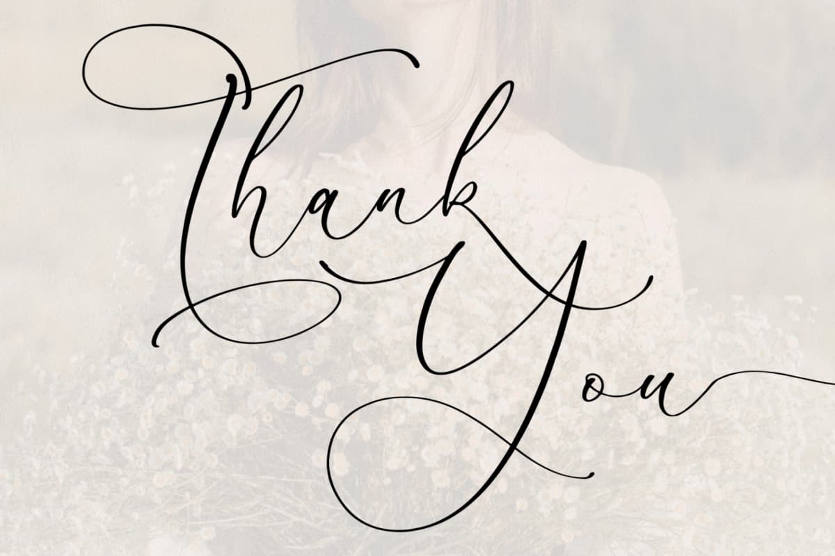 Gutierha Pattery - Luxury Script Font font preview 15