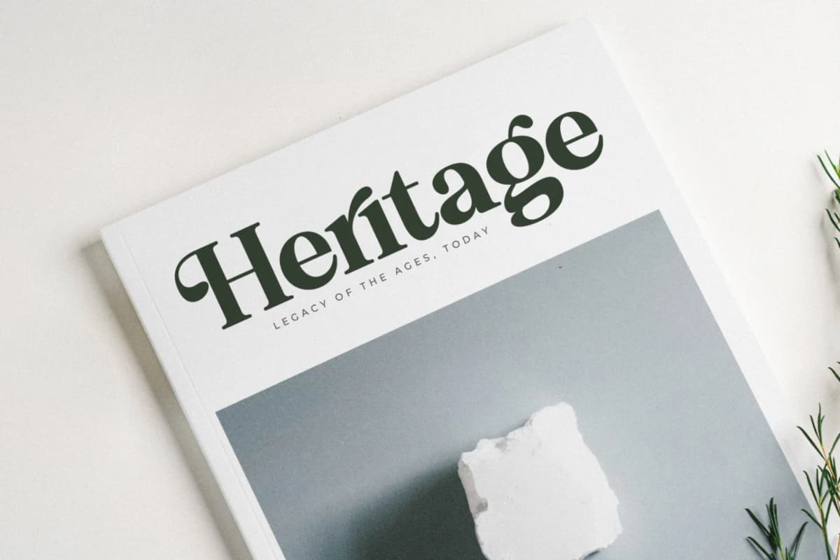 Preview 4 for Florista Mango – Modern Vintage Serif
