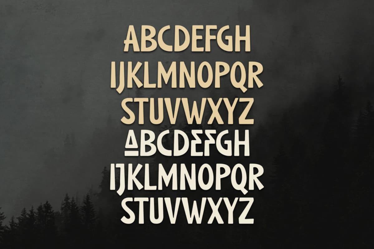 Preview 10 for Rock Wastro - Blod Display Typeface