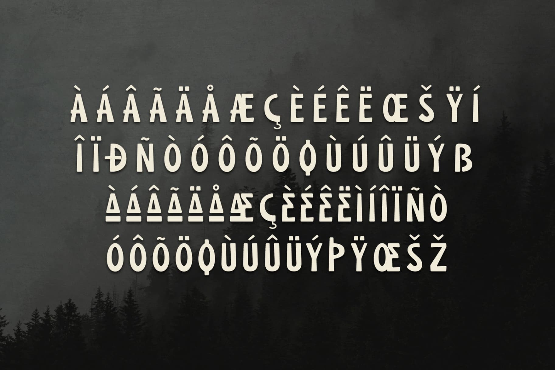 Preview 14 for Rock Wastro - Blod Display Typeface