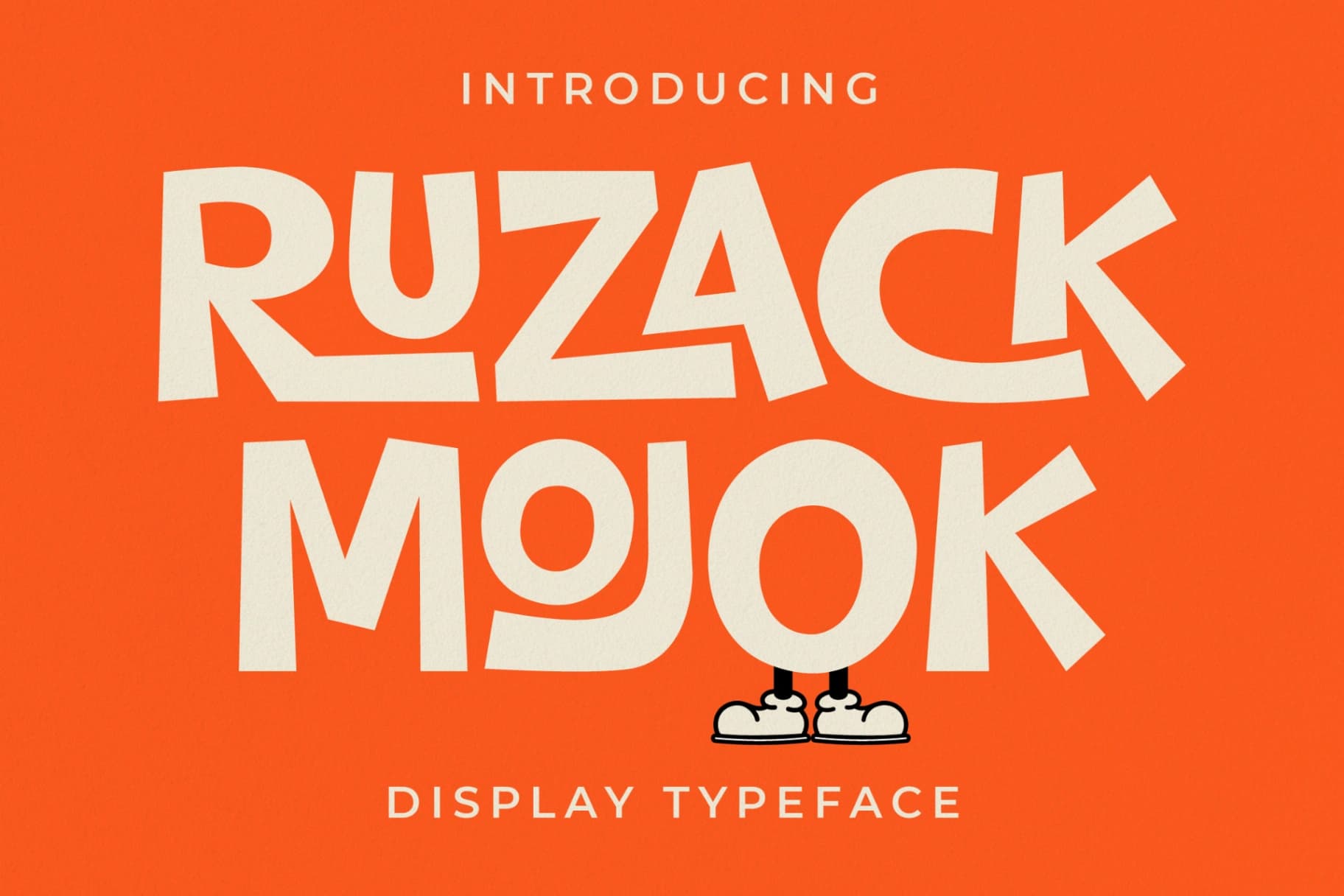 Preview of Ruzack Mojok - Display Font font