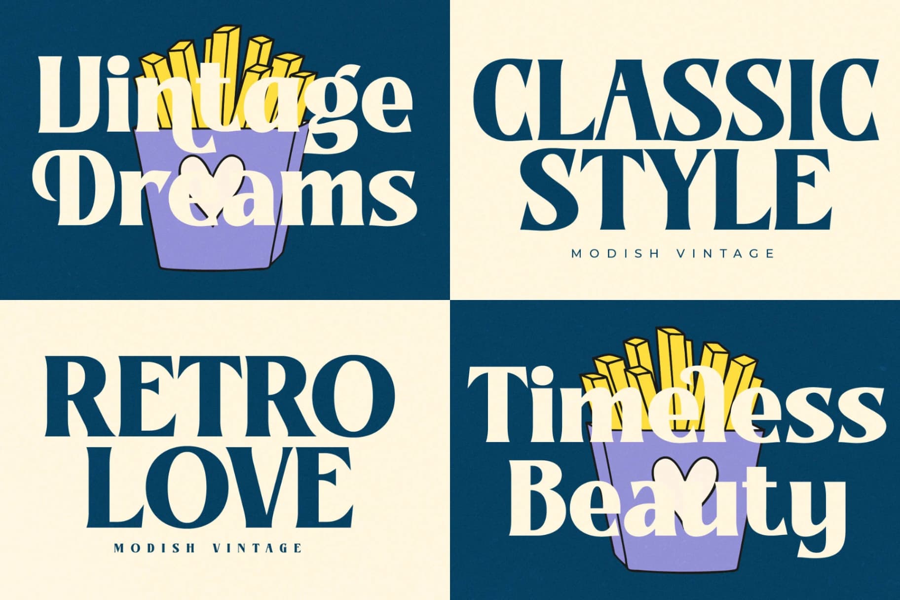 Preview 5 for Readom Builder - Vintage Display Serif