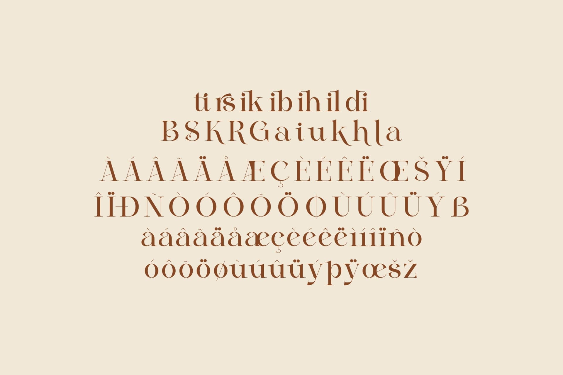 Preview 14 for Satista - Modern Serif Font