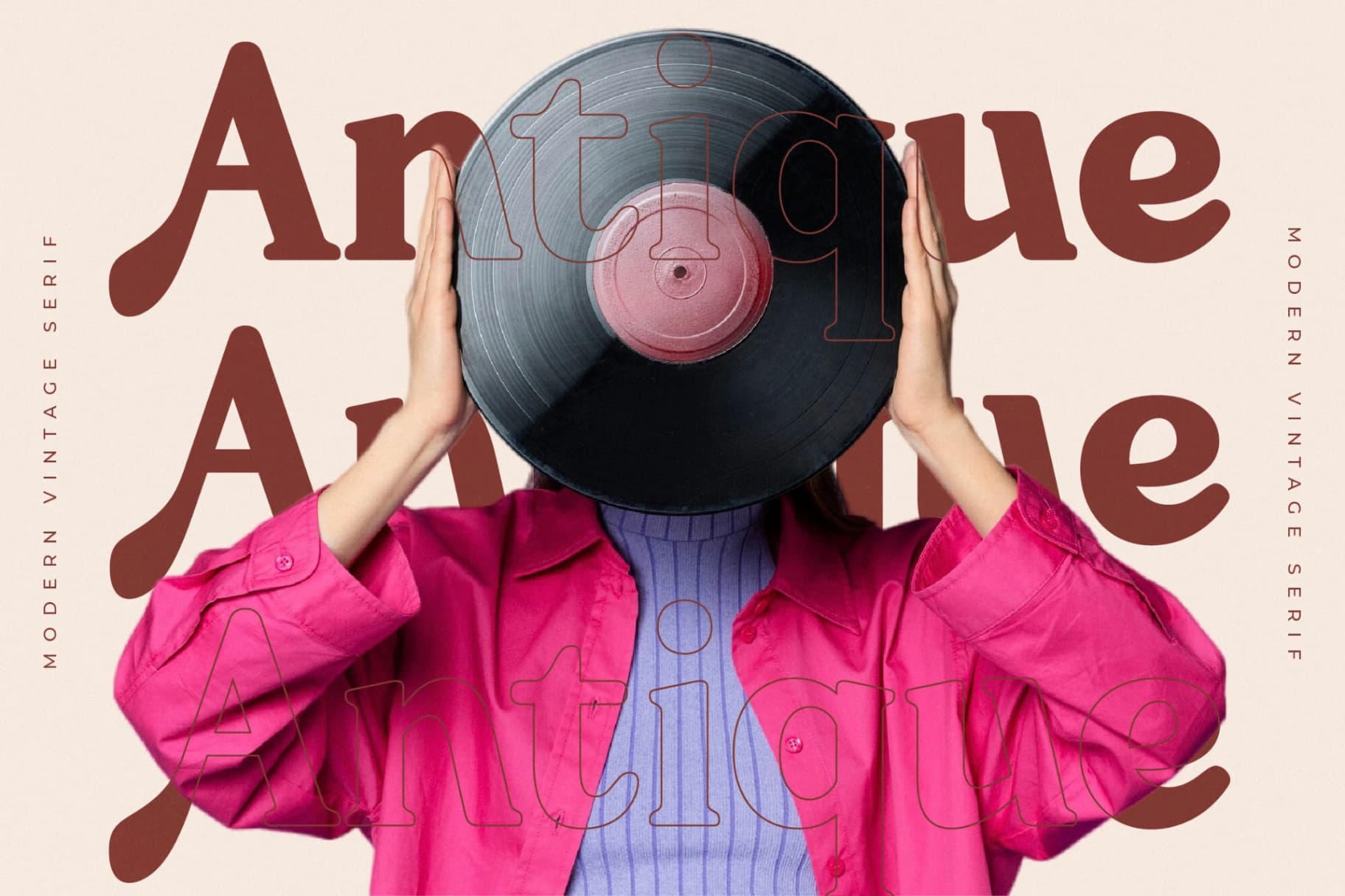 Preview 6 for Bricks Antique - Modern Vintage Serif