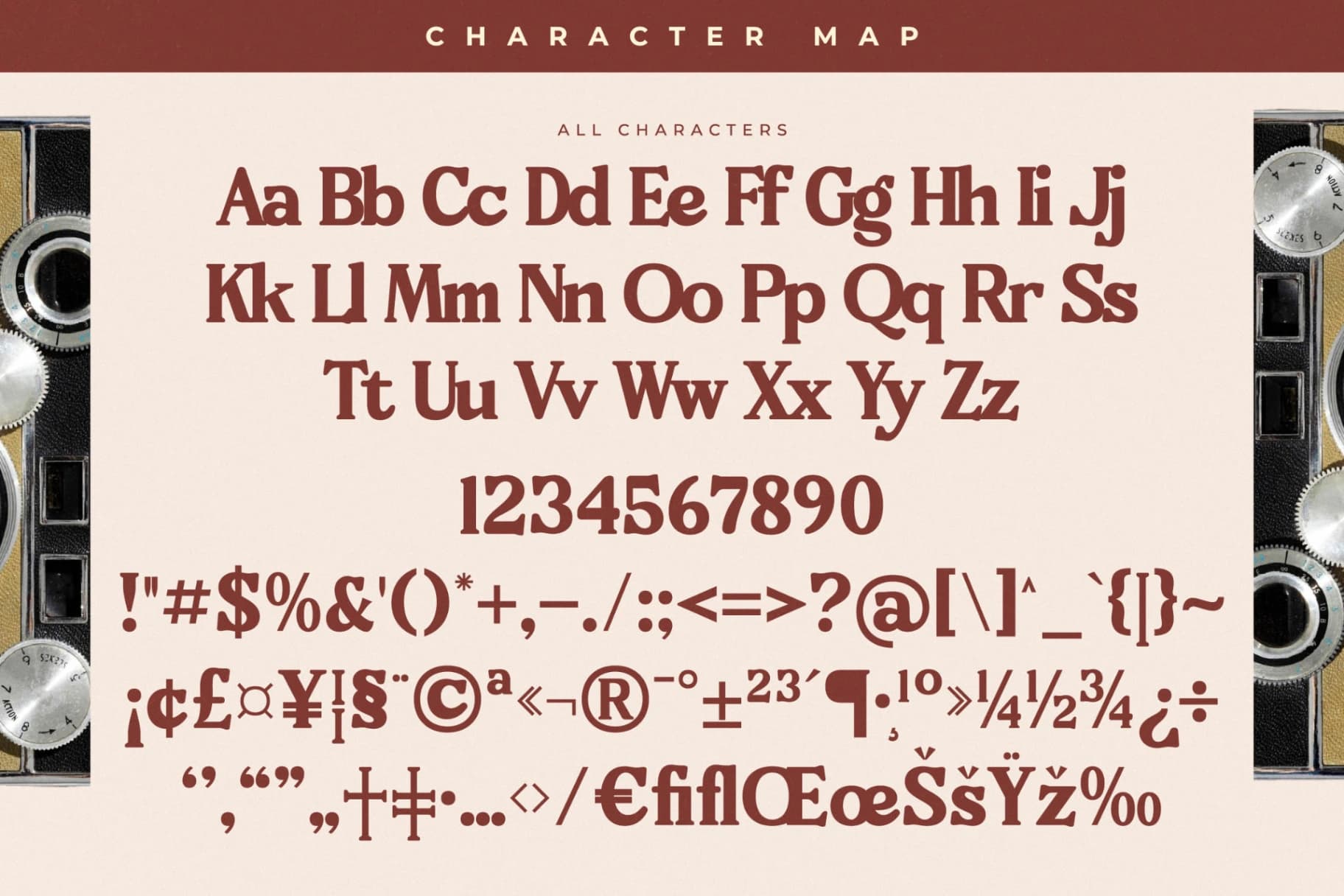 Preview 13 for Bricks Antique - Modern Vintage Serif
