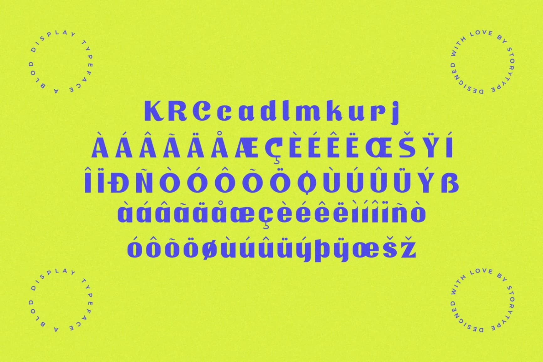 Preview 14 for Kalimar Bold - Display Typeface Font