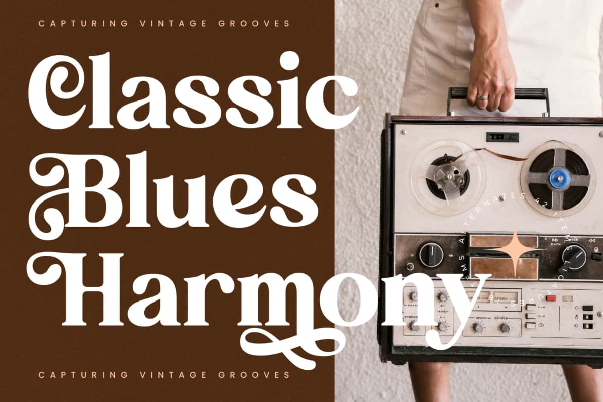 Preview 7 for Histore Magical – Serif Retro Font