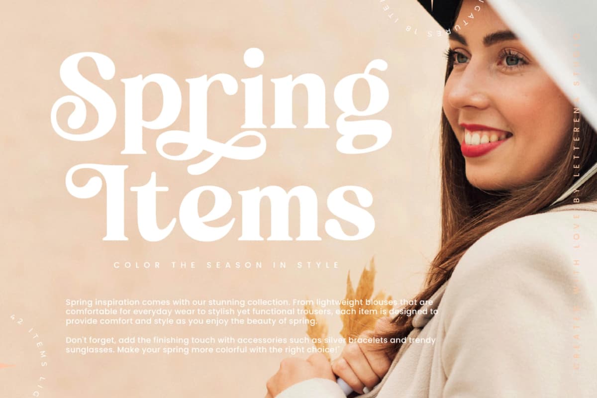 Preview 5 for Histore Magical – Serif Retro Font