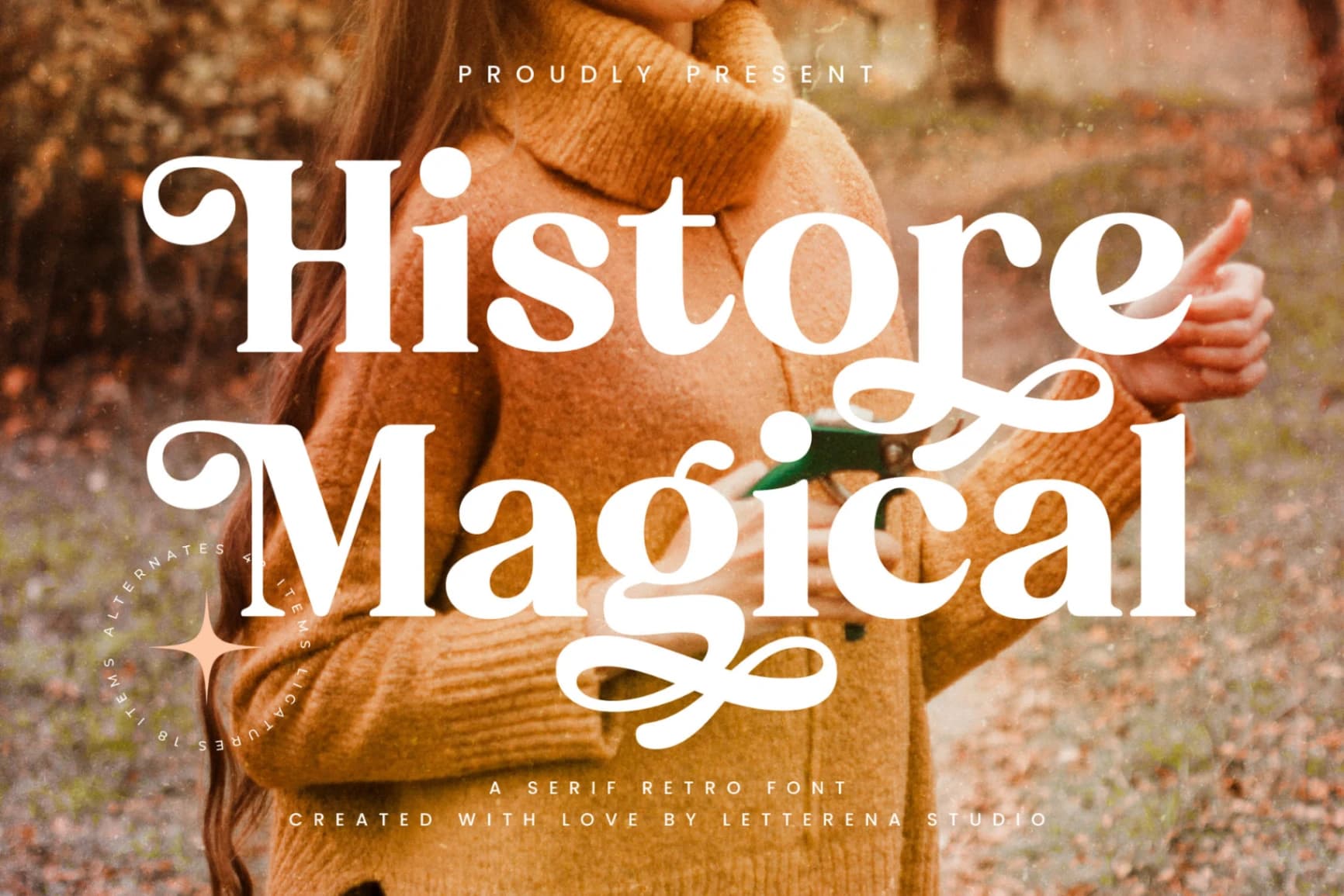 Preview 1 for Histore Magical – Serif Retro Font