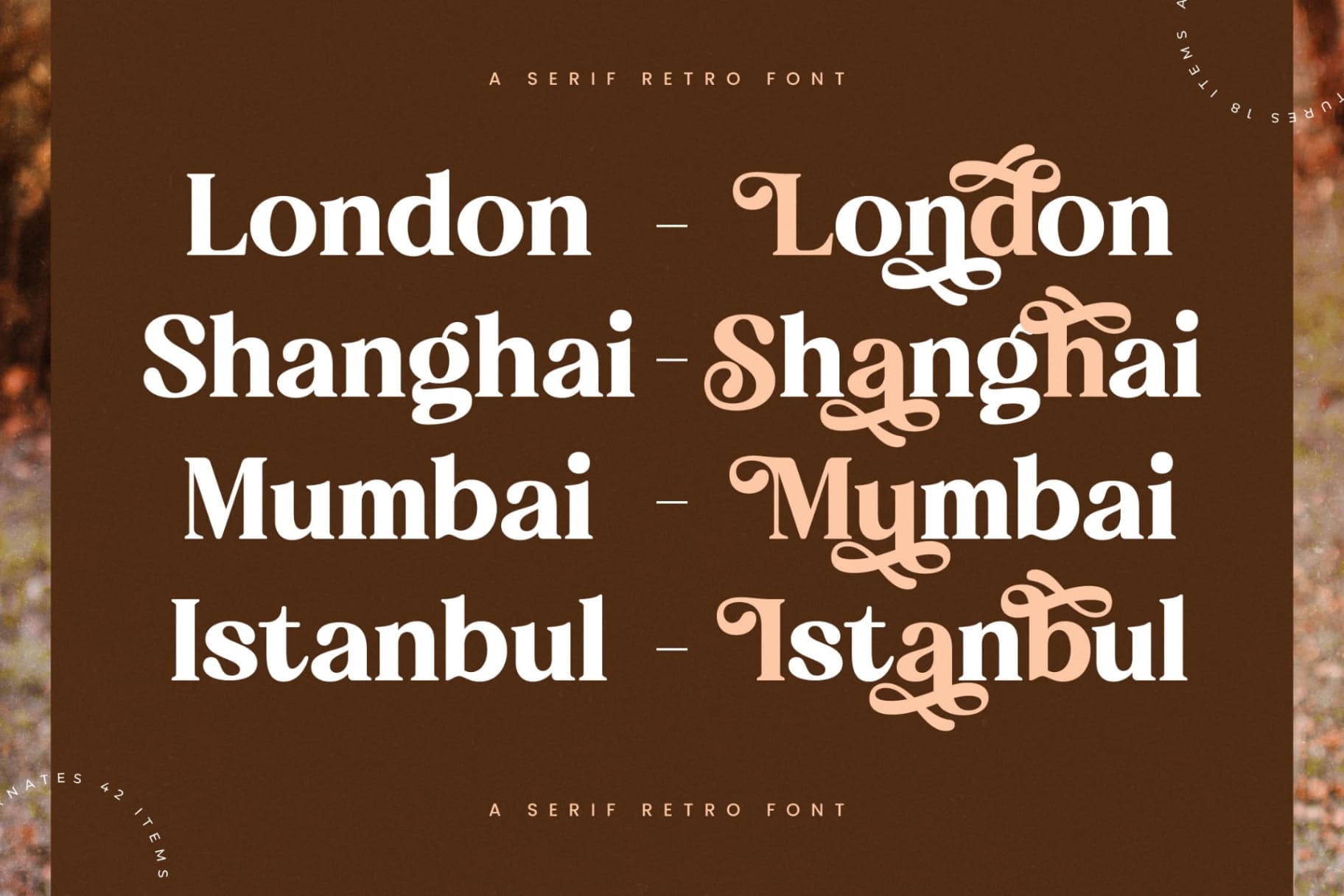 Preview 4 for Histore Magical – Serif Retro Font